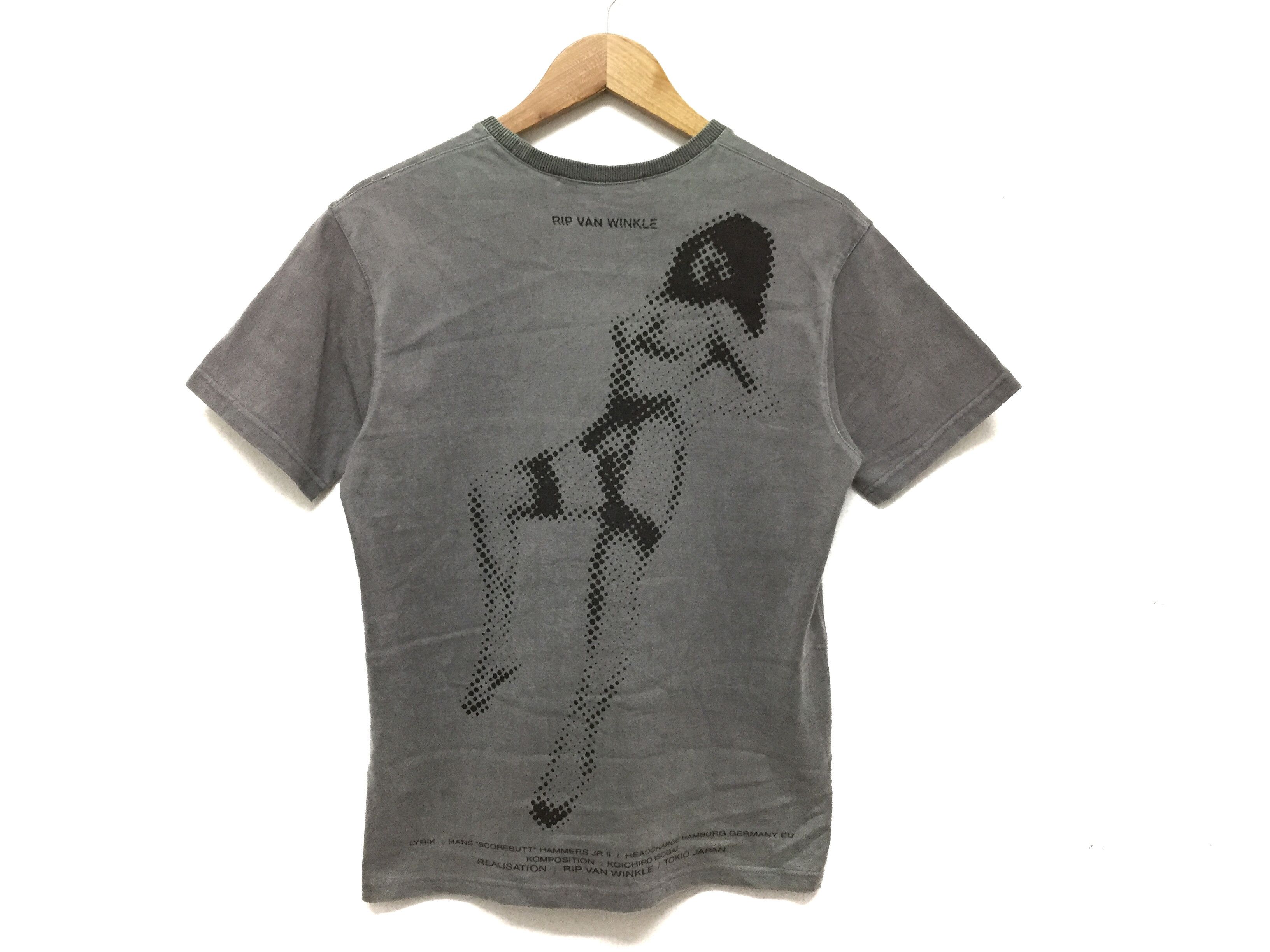 RIPVANWINKLE Rip Van Winkle point cloud pin up girl Germany tee Size US M / EU 48-50 / 2 - 3 Thumbnail