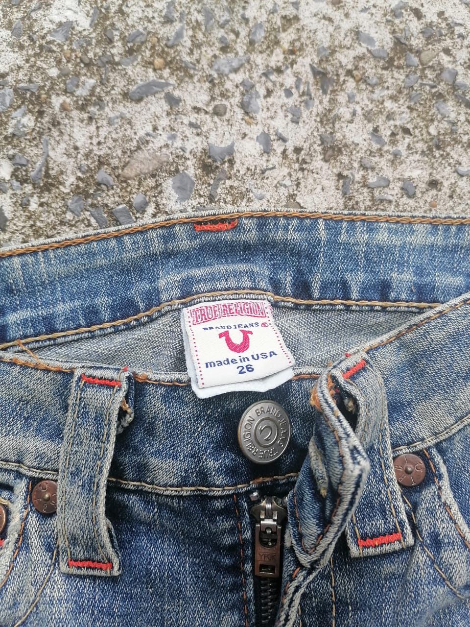 True Religion True Religion Joey Women Denim Jeans Size 26" / US 2 / IT 38 - 2 Thumbnail