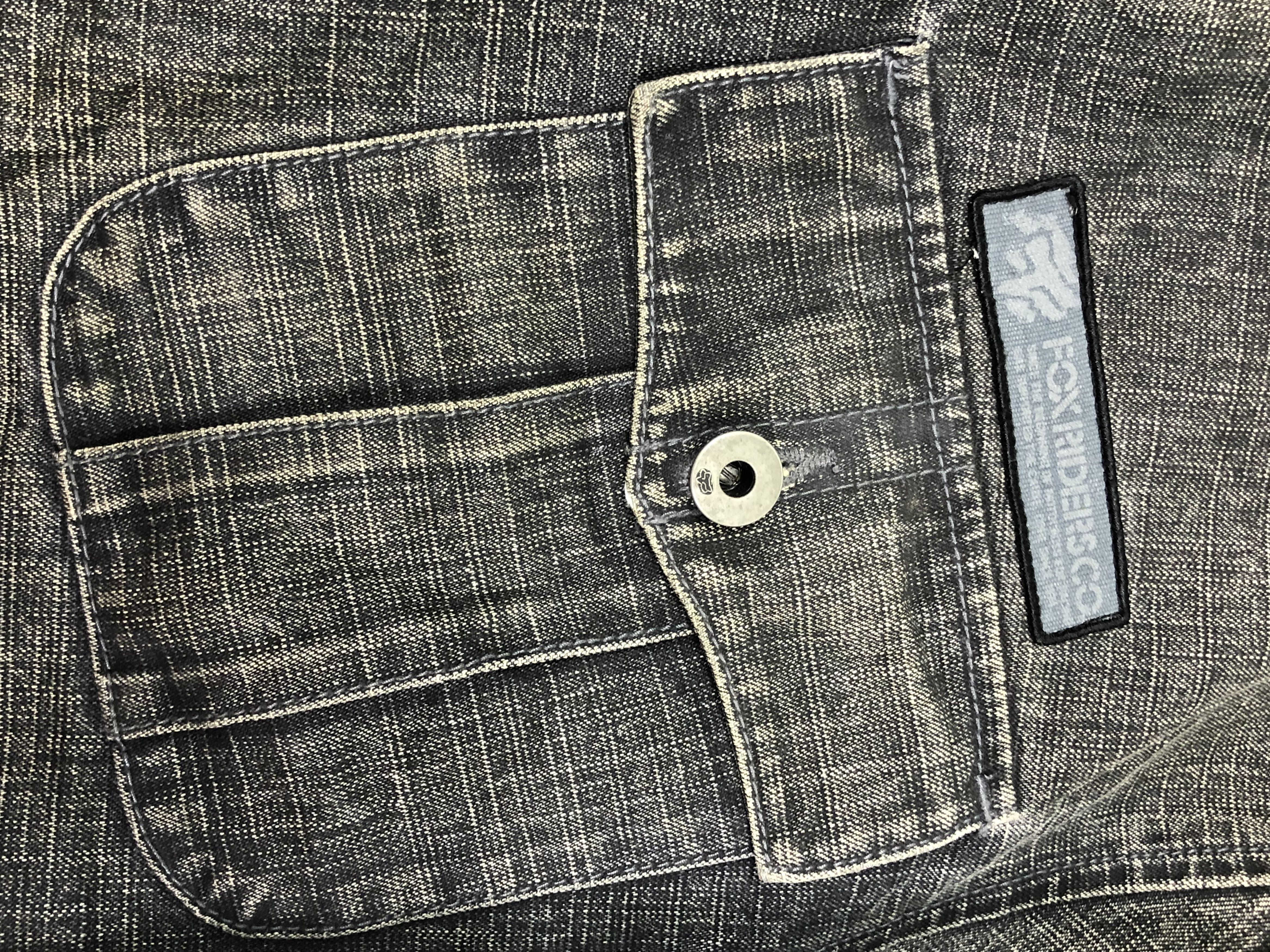 Fox Racing × Vintage VINTAGE FOX RIDERS FOX RACING DENIM JACKET Size US M / EU 48-50 / 2 - 12 Thumbnail
