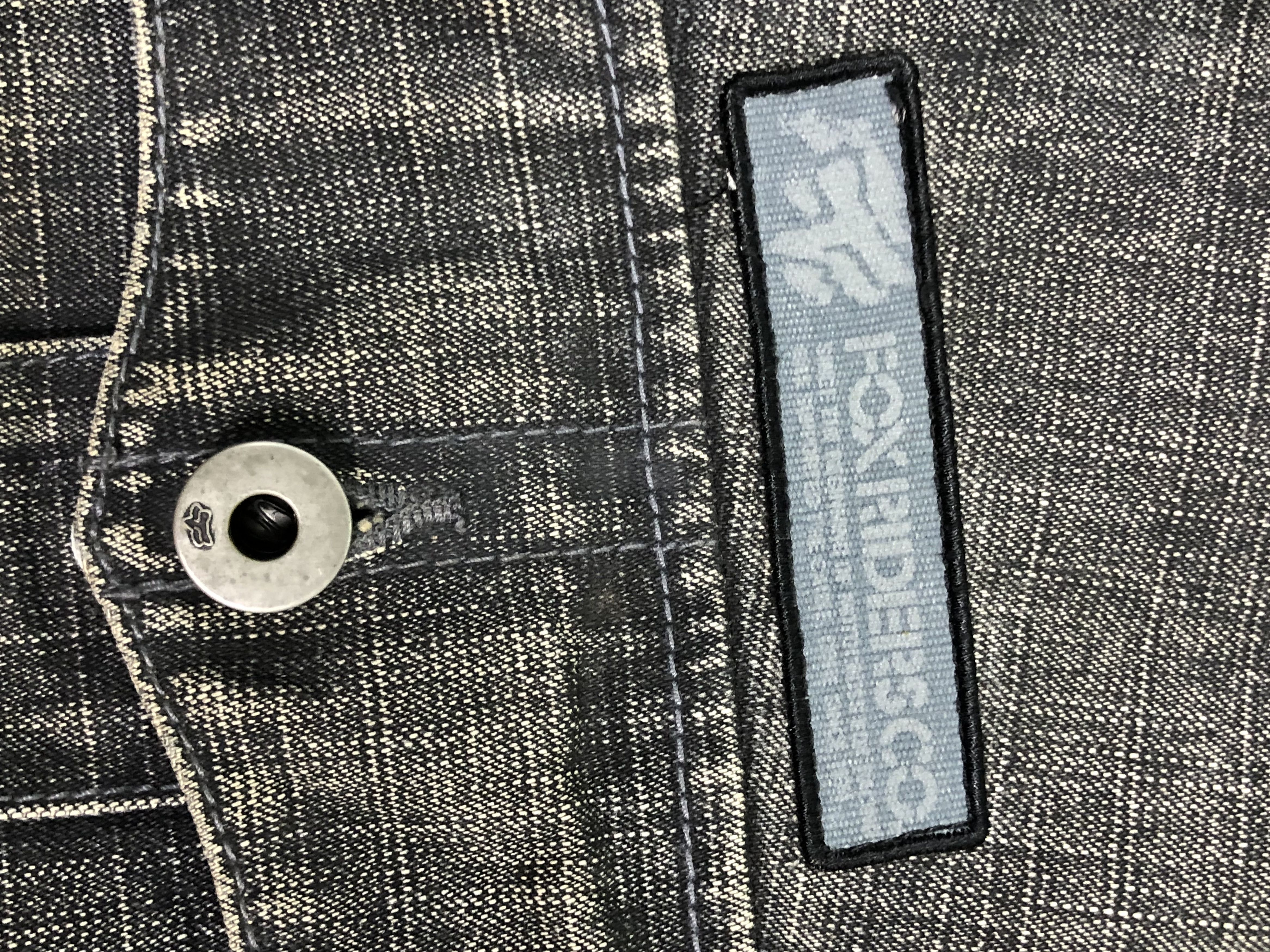 Fox Racing × Vintage VINTAGE FOX RIDERS FOX RACING DENIM JACKET Size US M / EU 48-50 / 2 - 14 Thumbnail
