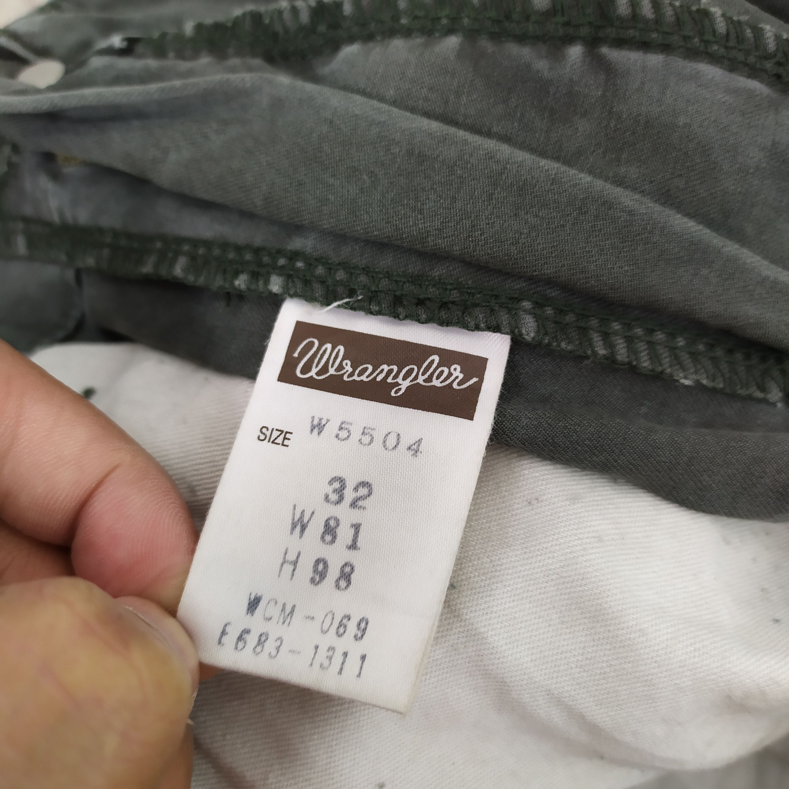 Wrangler WRANGLER CARGO PANTS MULTIPOCKET TACTICAL PANTS Size US 32 / EU 48 - 17 Thumbnail