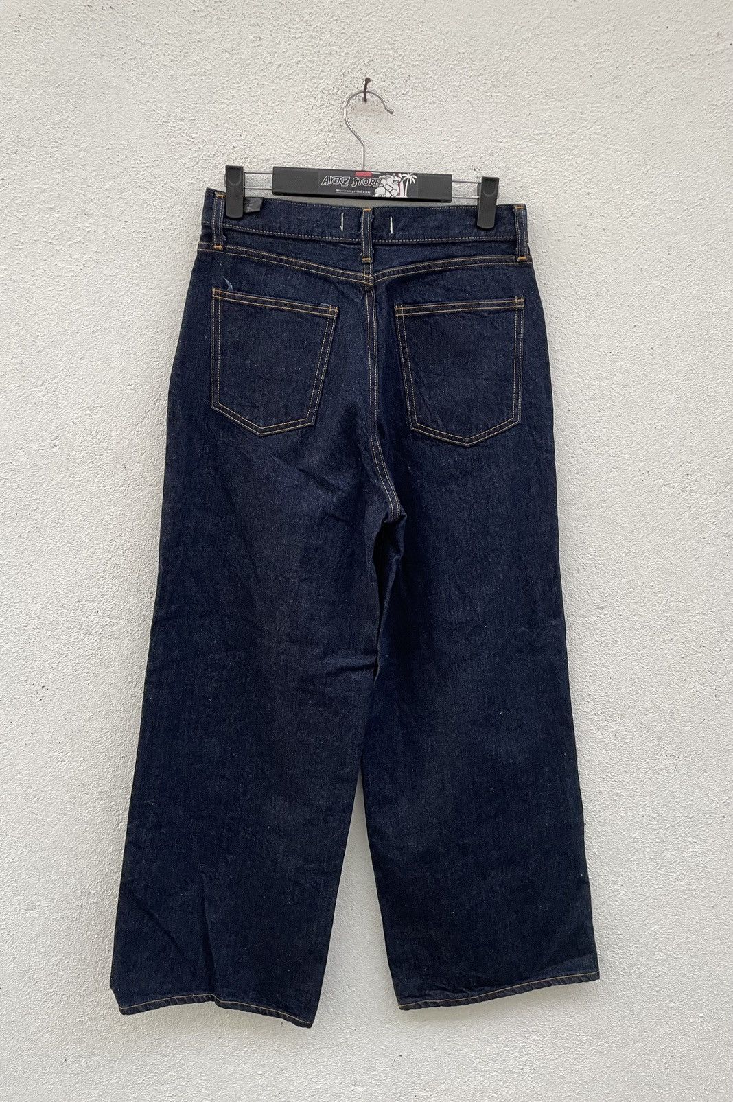 Japanese Brand Red Card Loose Baggy Denim Jeans Size US 28 / EU 44 - 6 Thumbnail