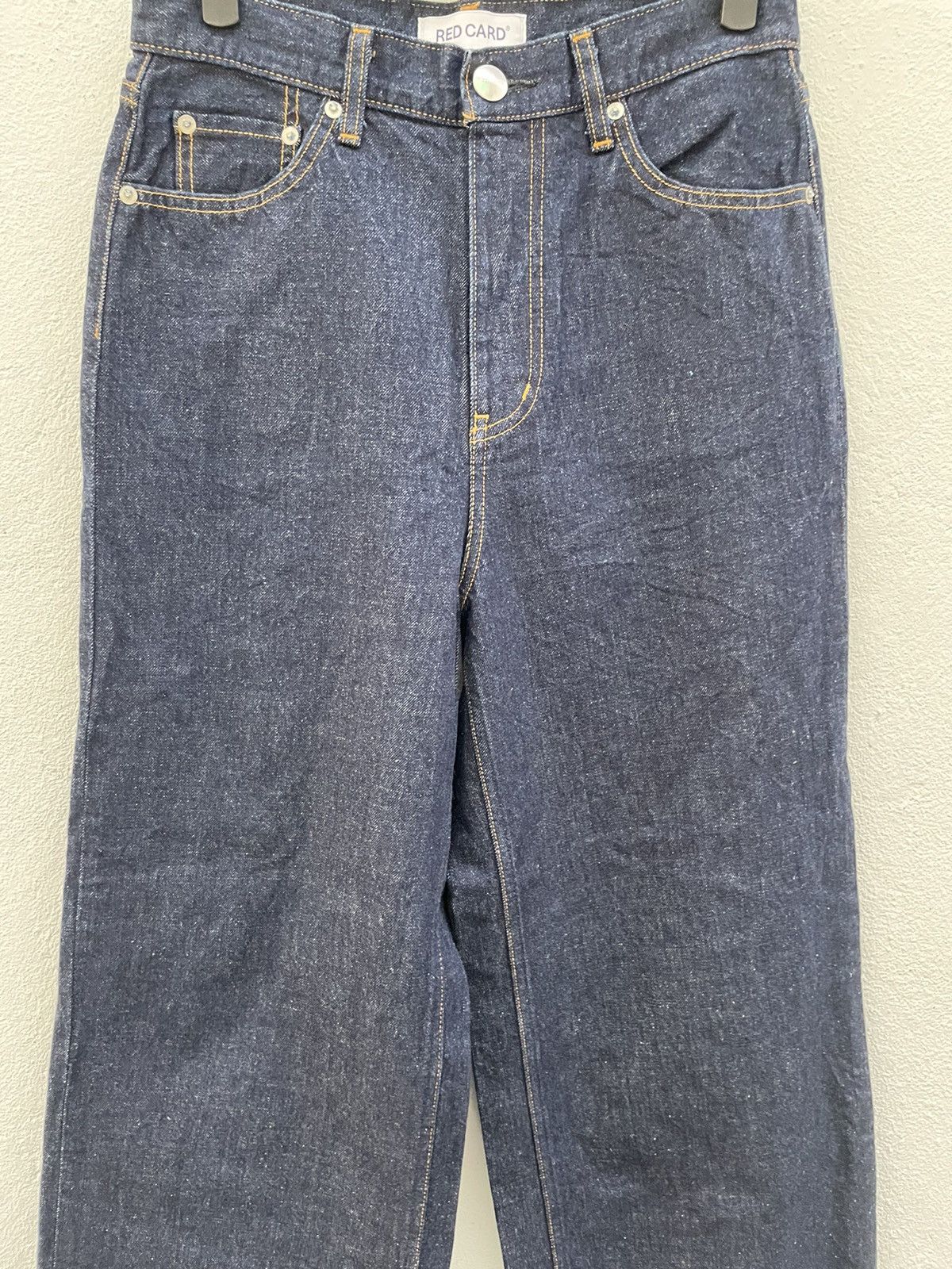 Japanese Brand Red Card Loose Baggy Denim Jeans Size US 28 / EU 44 - 3 Thumbnail