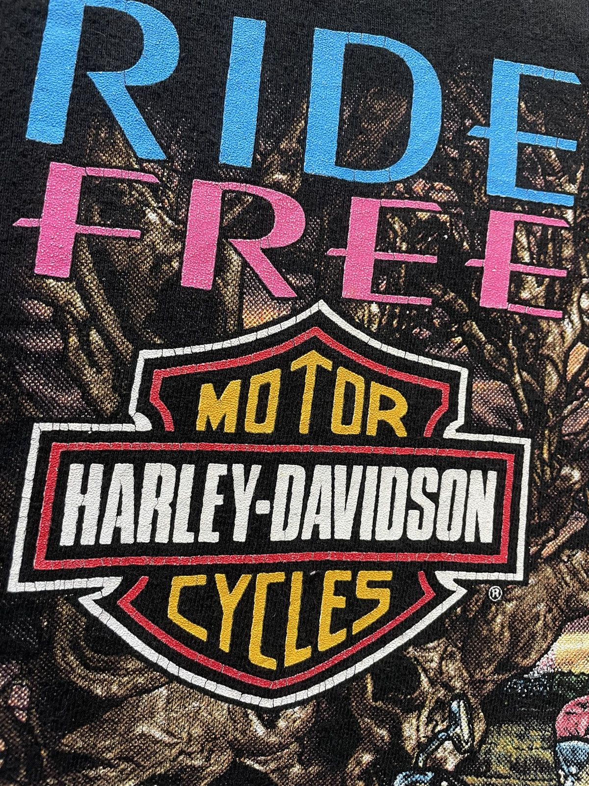 Harley Davidson × Vintage RARE Vintage Harley Davidson RIDE FREE Size US M / EU 48-50 / 2 - 5 Thumbnail