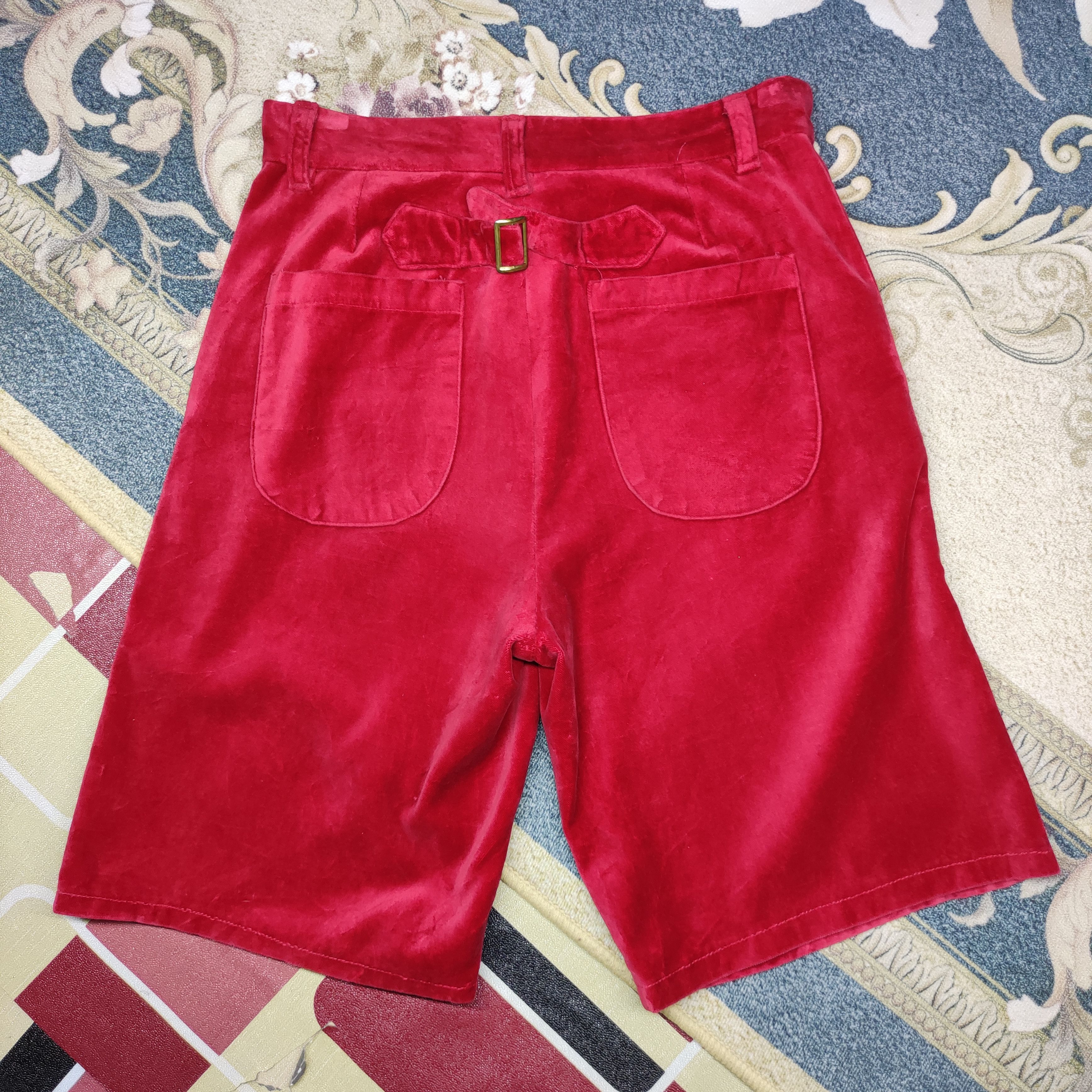 Vivienne Westwood A9 Vintage Vivienne Westwood Anglomania Velvet Short Pant Size US 28 / EU 44 - 3 Thumbnail