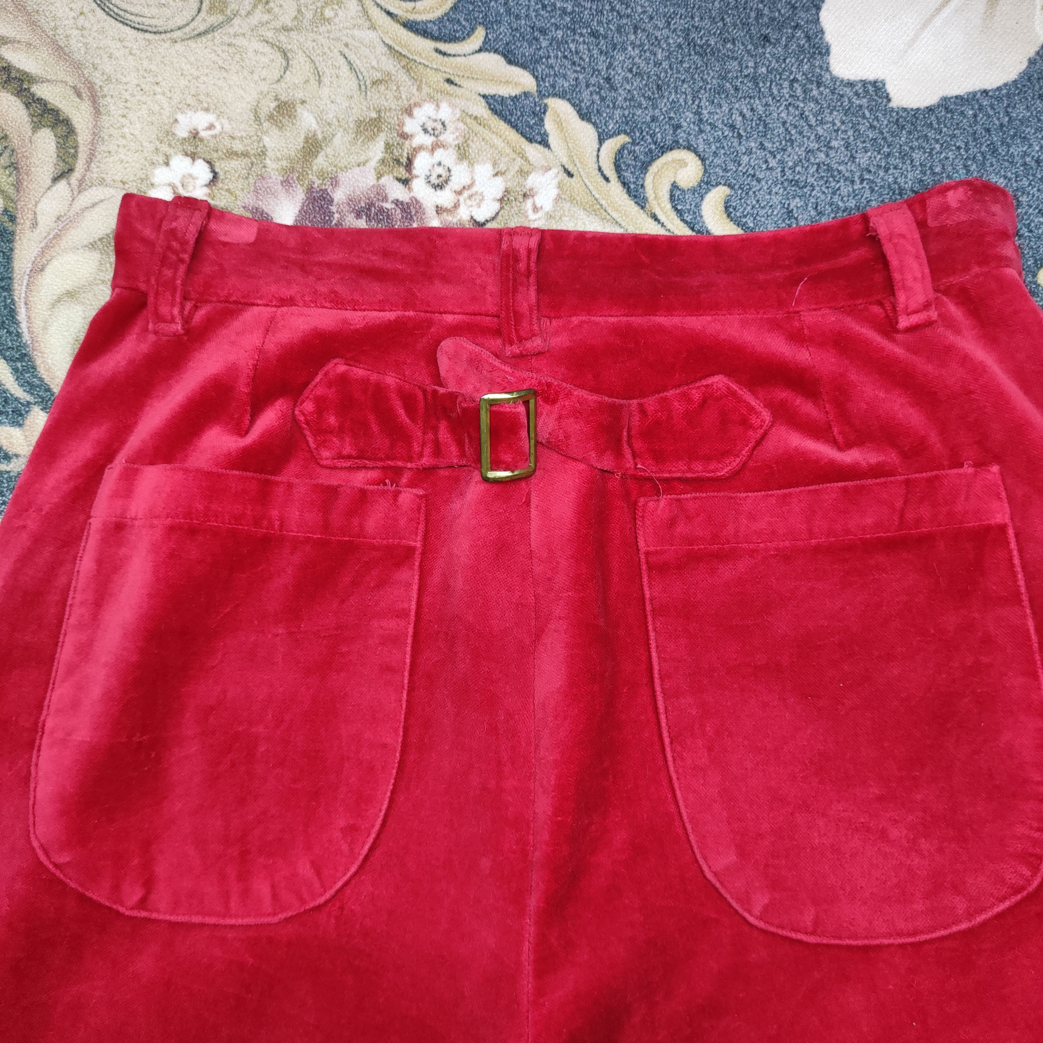 Vivienne Westwood A9 Vintage Vivienne Westwood Anglomania Velvet Short Pant Size US 28 / EU 44 - 7 Thumbnail