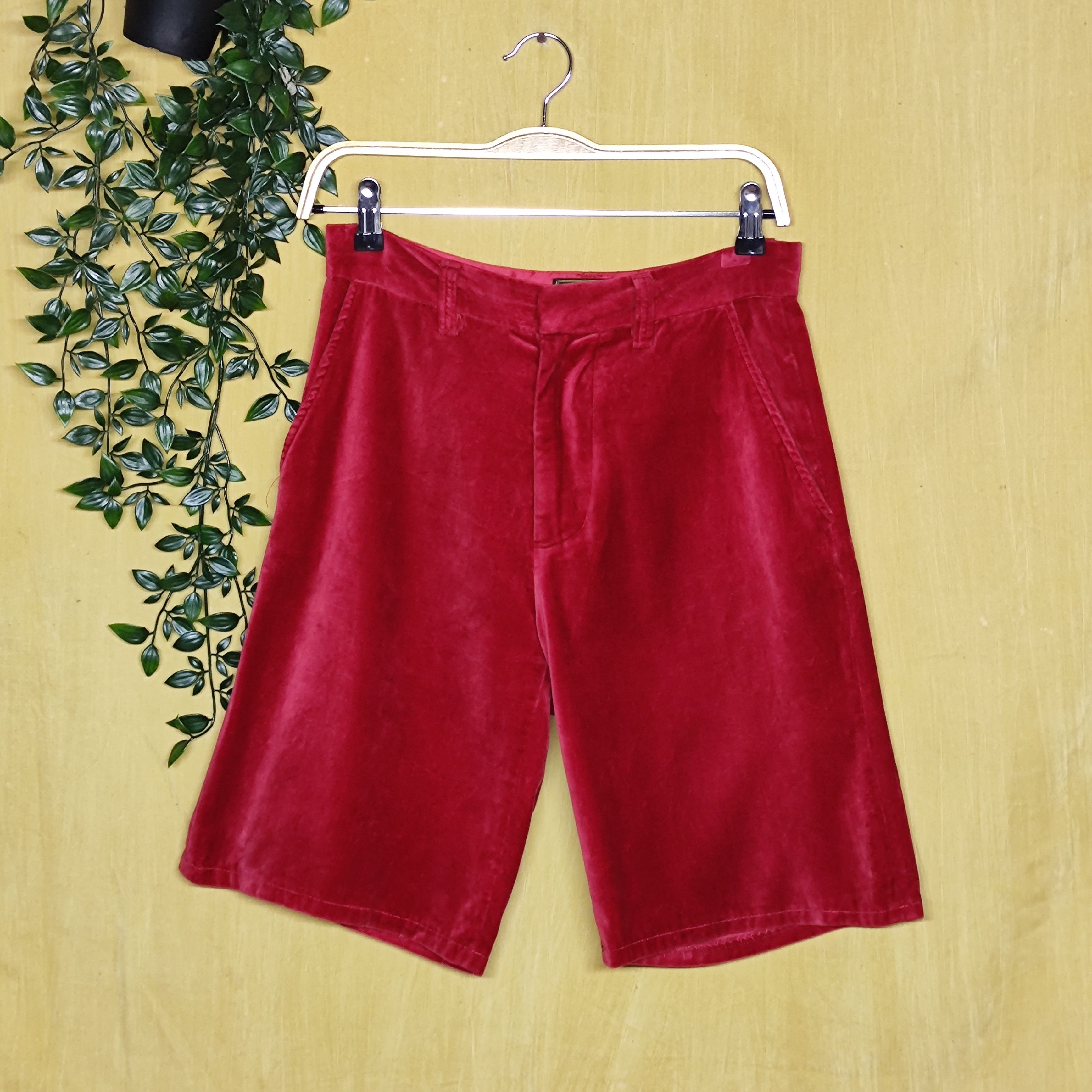 Vivienne Westwood A9 Vintage Vivienne Westwood Anglomania Velvet Short Pant Size US 28 / EU 44 - 1 Thumbnail