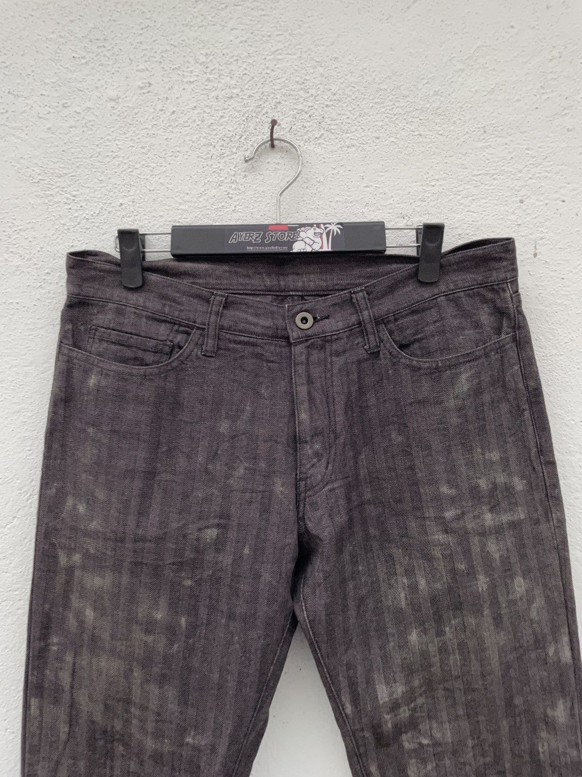 If Six Was Nine Flare Jeans Edge Rupert Stripped Jeans Size US 34 / EU 50 - 2 Thumbnail