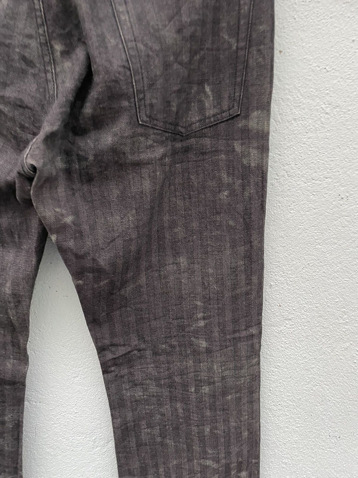 If Six Was Nine Flare Jeans Edge Rupert Stripped Jeans Size US 34 / EU 50 - 9 Thumbnail