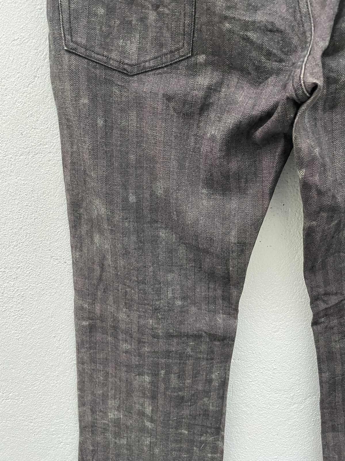 If Six Was Nine Flare Jeans Edge Rupert Stripped Jeans Size US 34 / EU 50 - 10 Thumbnail