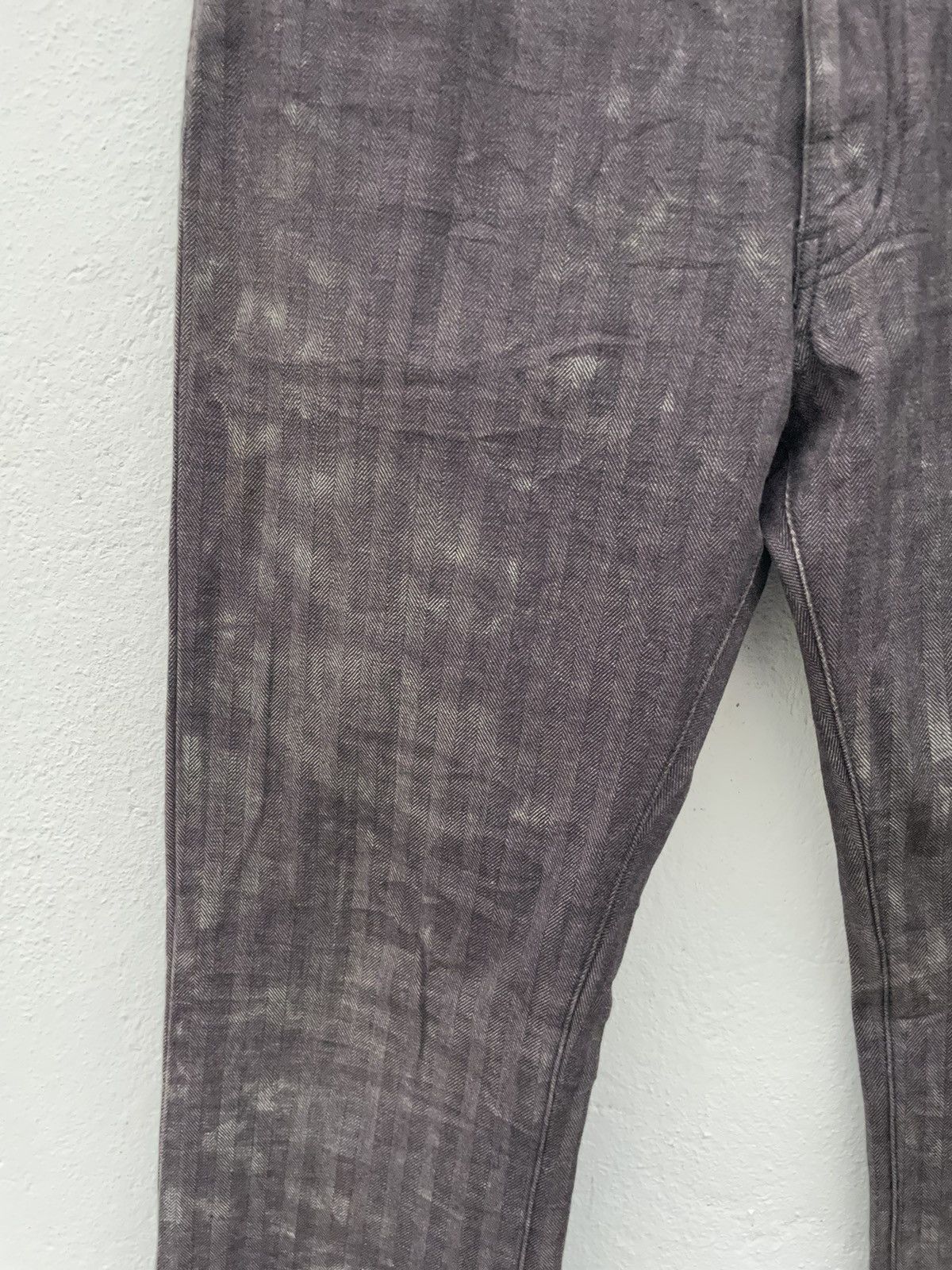 If Six Was Nine Flare Jeans Edge Rupert Stripped Jeans Size US 34 / EU 50 - 4 Thumbnail