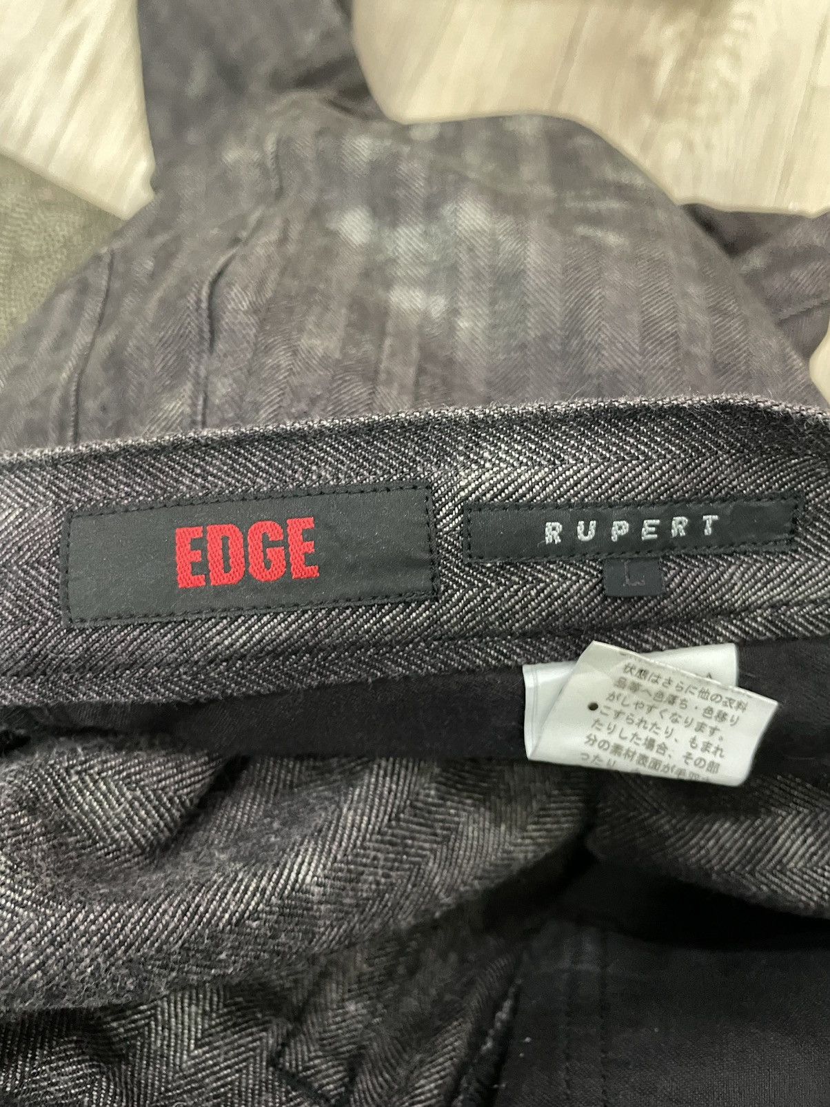 If Six Was Nine Flare Jeans Edge Rupert Stripped Jeans Size US 34 / EU 50 - 14 Thumbnail