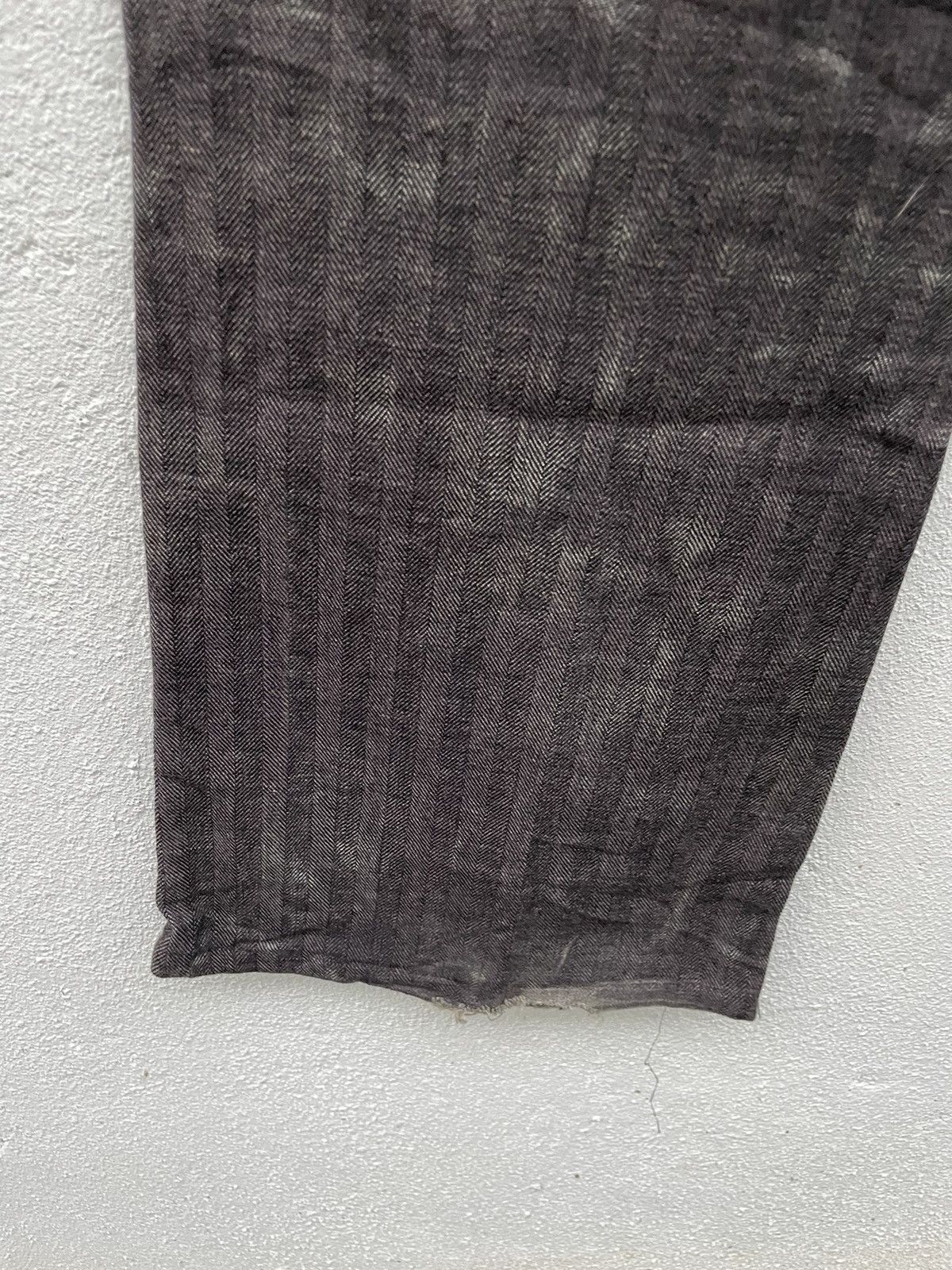 If Six Was Nine Flare Jeans Edge Rupert Stripped Jeans Size US 34 / EU 50 - 11 Thumbnail