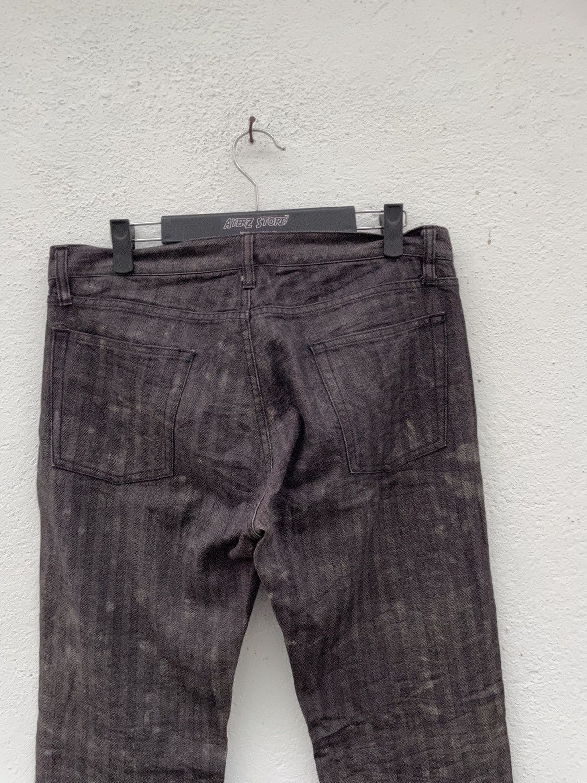 If Six Was Nine Flare Jeans Edge Rupert Stripped Jeans Size US 34 / EU 50 - 8 Thumbnail