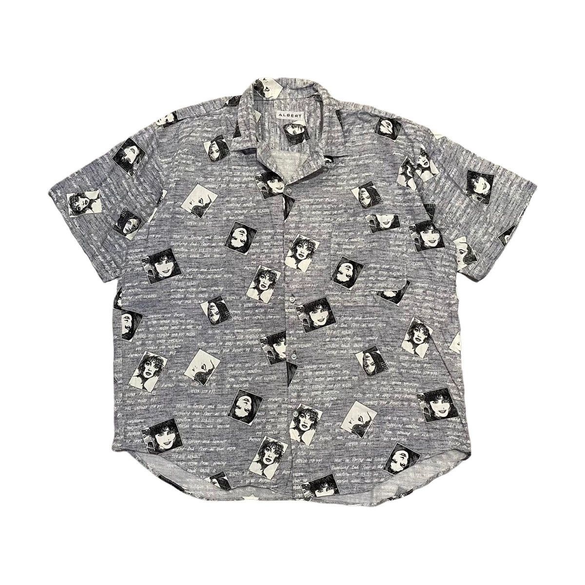 Japanese Brand Vintage Albert All Over Print Camp Collar Shirt Size US L / EU 52-54 / 3 - 1 Thumbnail