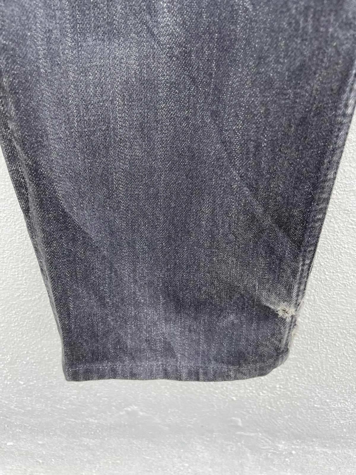 HOLLYWOOD RANCH MARKET HR Market Distressed Denim Jeans Made In Japan Size US 30 / EU 46 - 9 Thumbnail