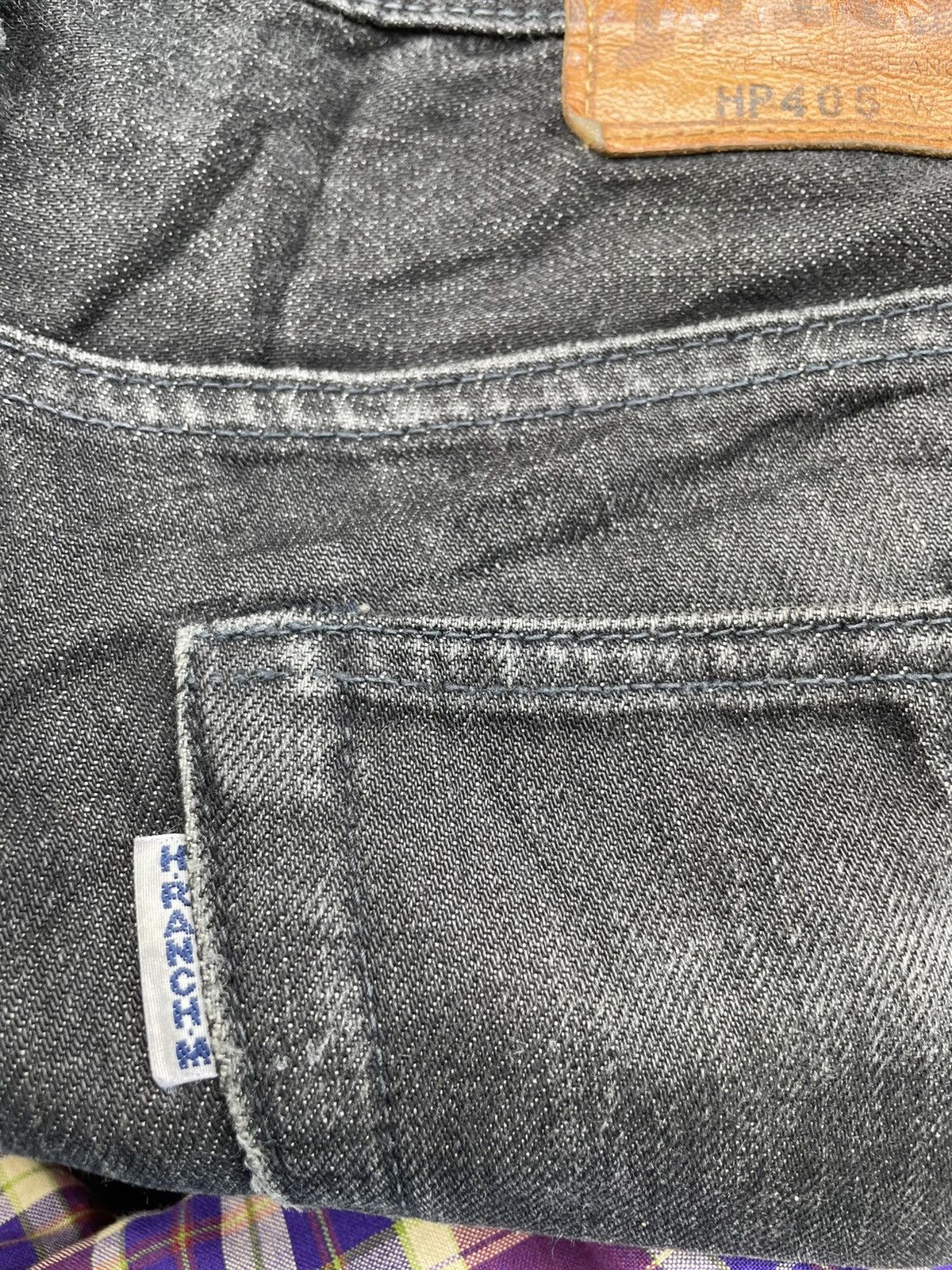 HOLLYWOOD RANCH MARKET HR Market Distressed Denim Jeans Made In Japan Size US 30 / EU 46 - 18 Thumbnail