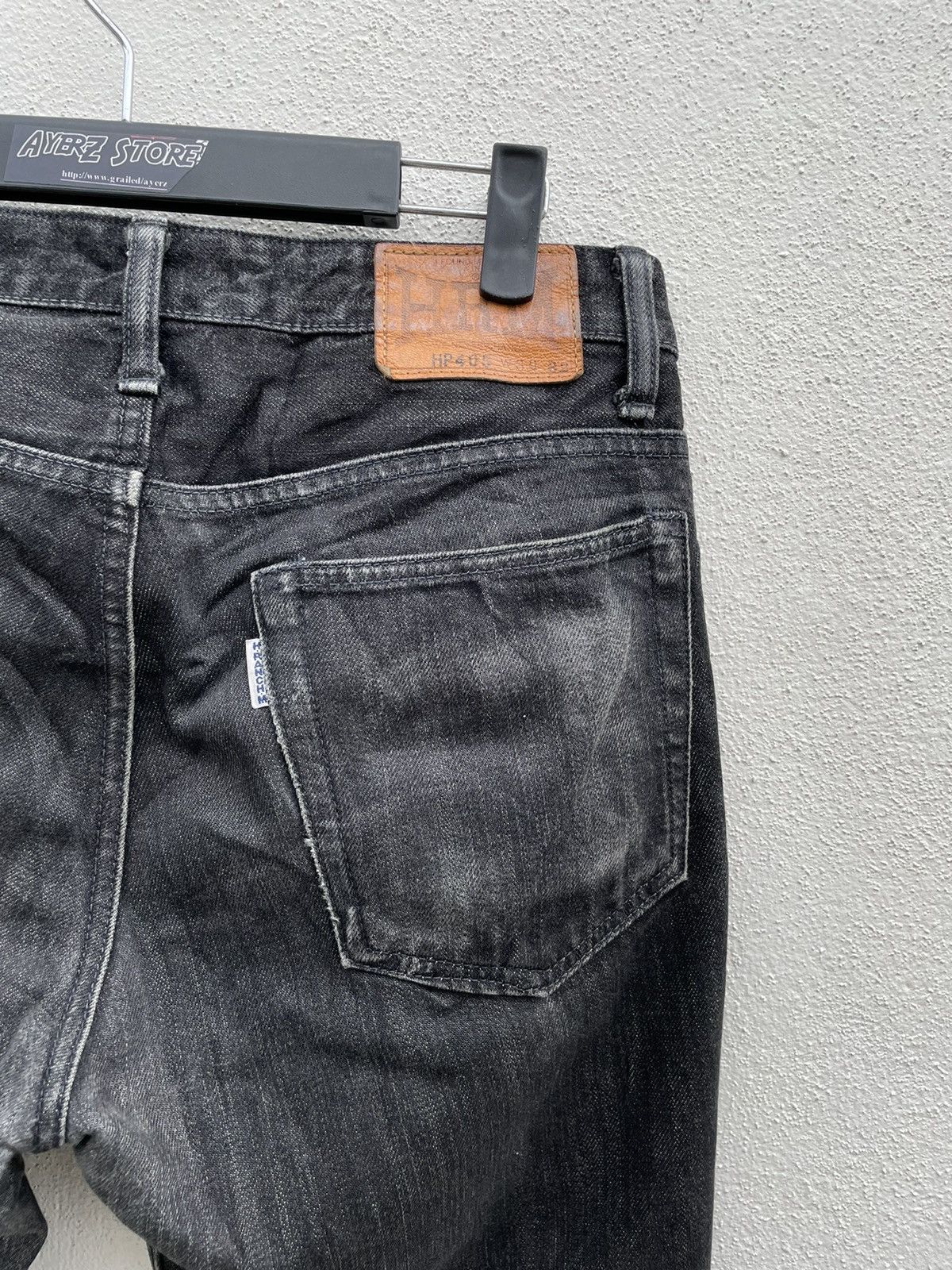 HOLLYWOOD RANCH MARKET HR Market Distressed Denim Jeans Made In Japan Size US 30 / EU 46 - 11 Thumbnail