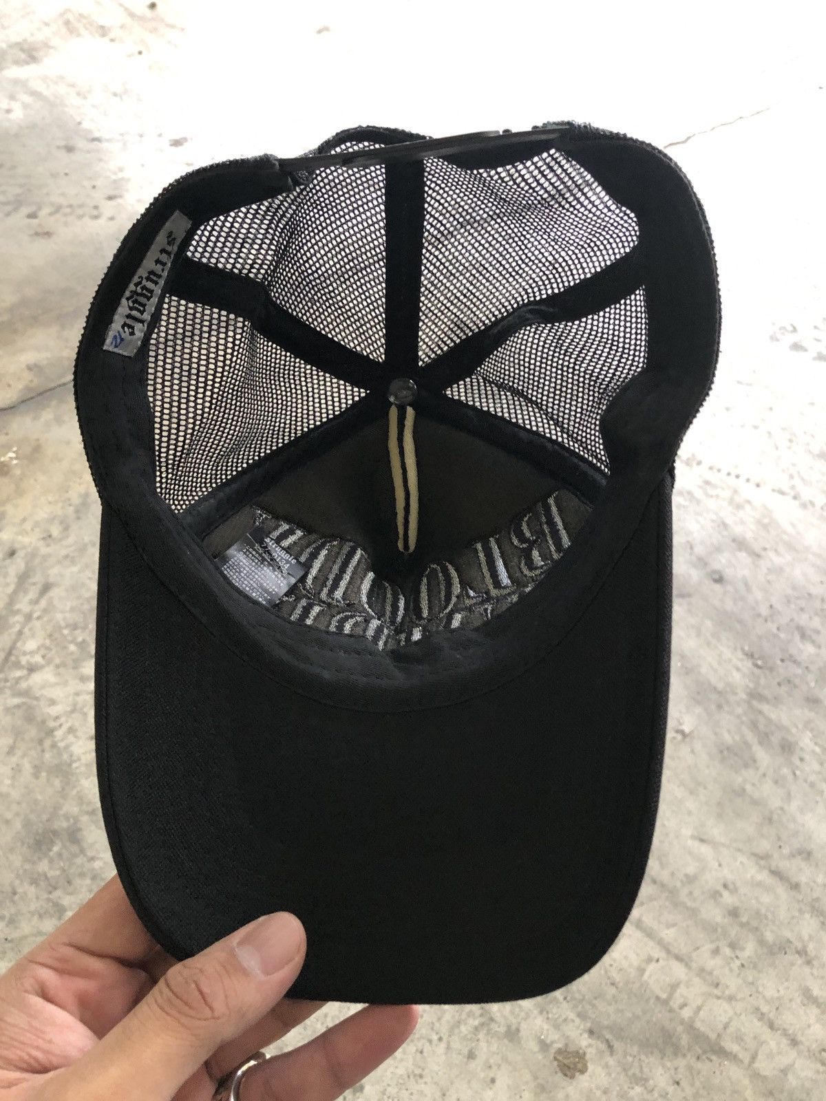 Japanese Brand STRUGGLE JAPAN “BLOODY NUMBER” TRUCKER CAP HATS Size ONE SIZE - 5 Thumbnail
