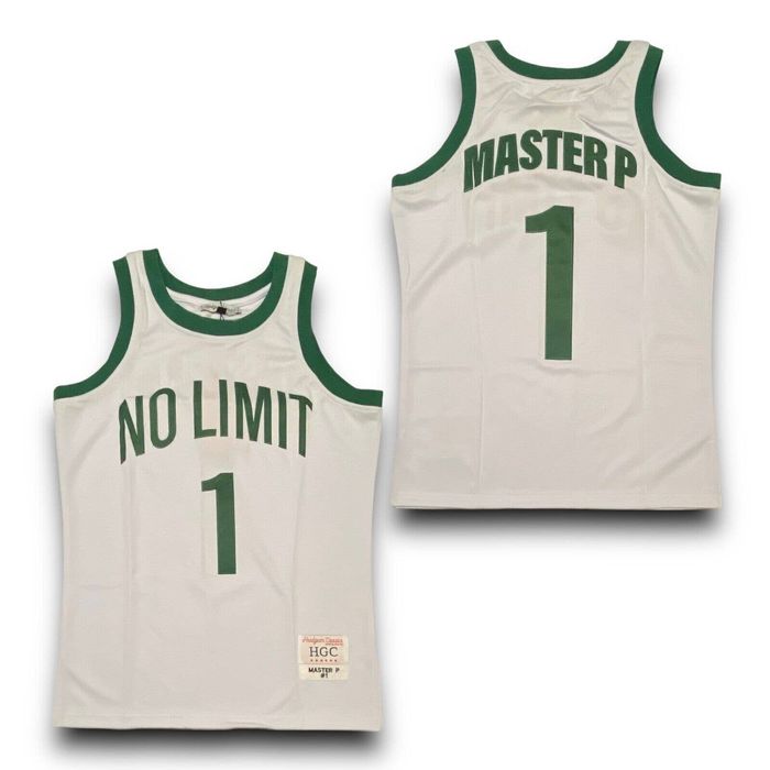 Master P No Limit #1 Hip-Hop Basketball Jersey – 99Jersey®: Your