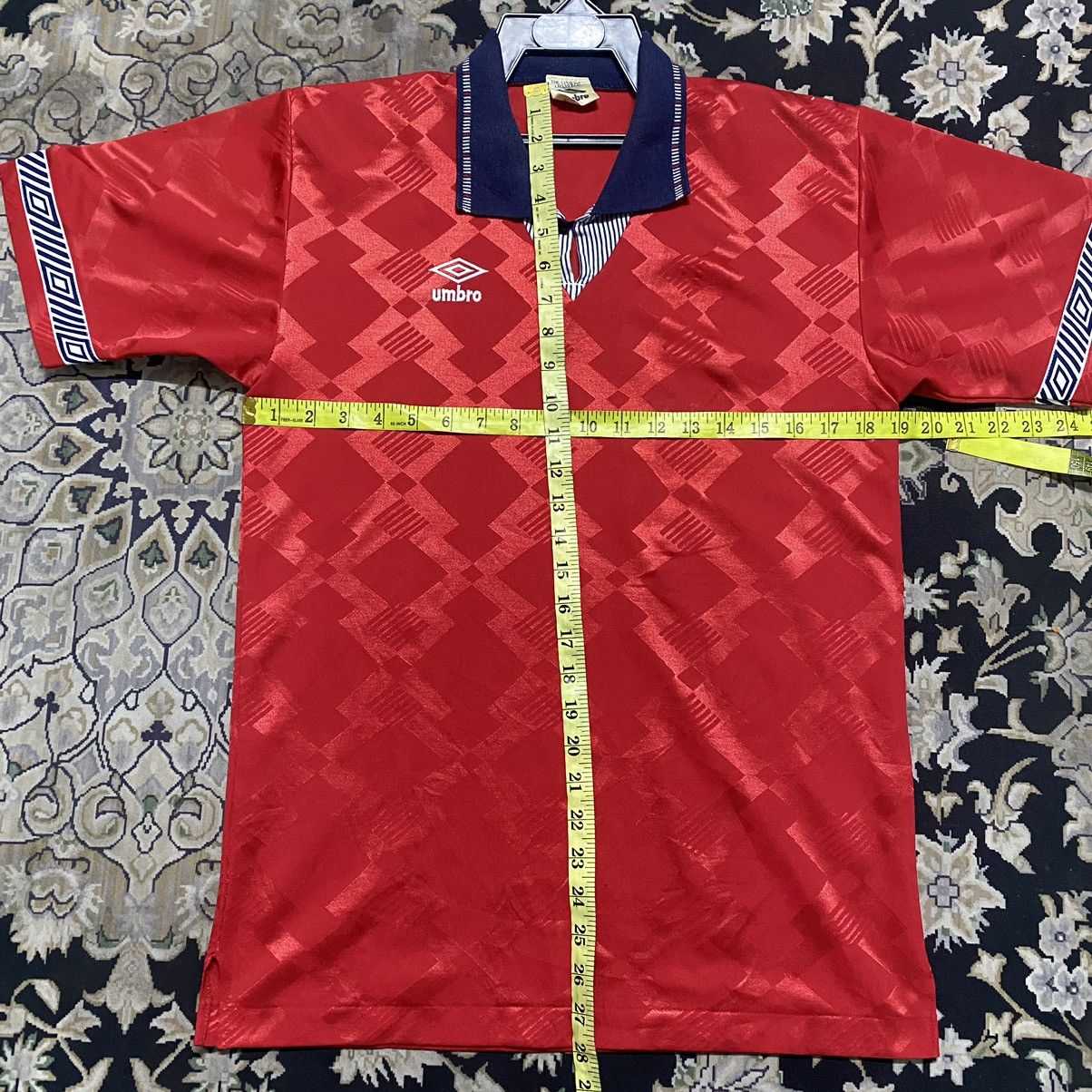 Vintage Vintage England Jersey 1990 Template Size US M / EU 48-50 / 2 - 12 Thumbnail