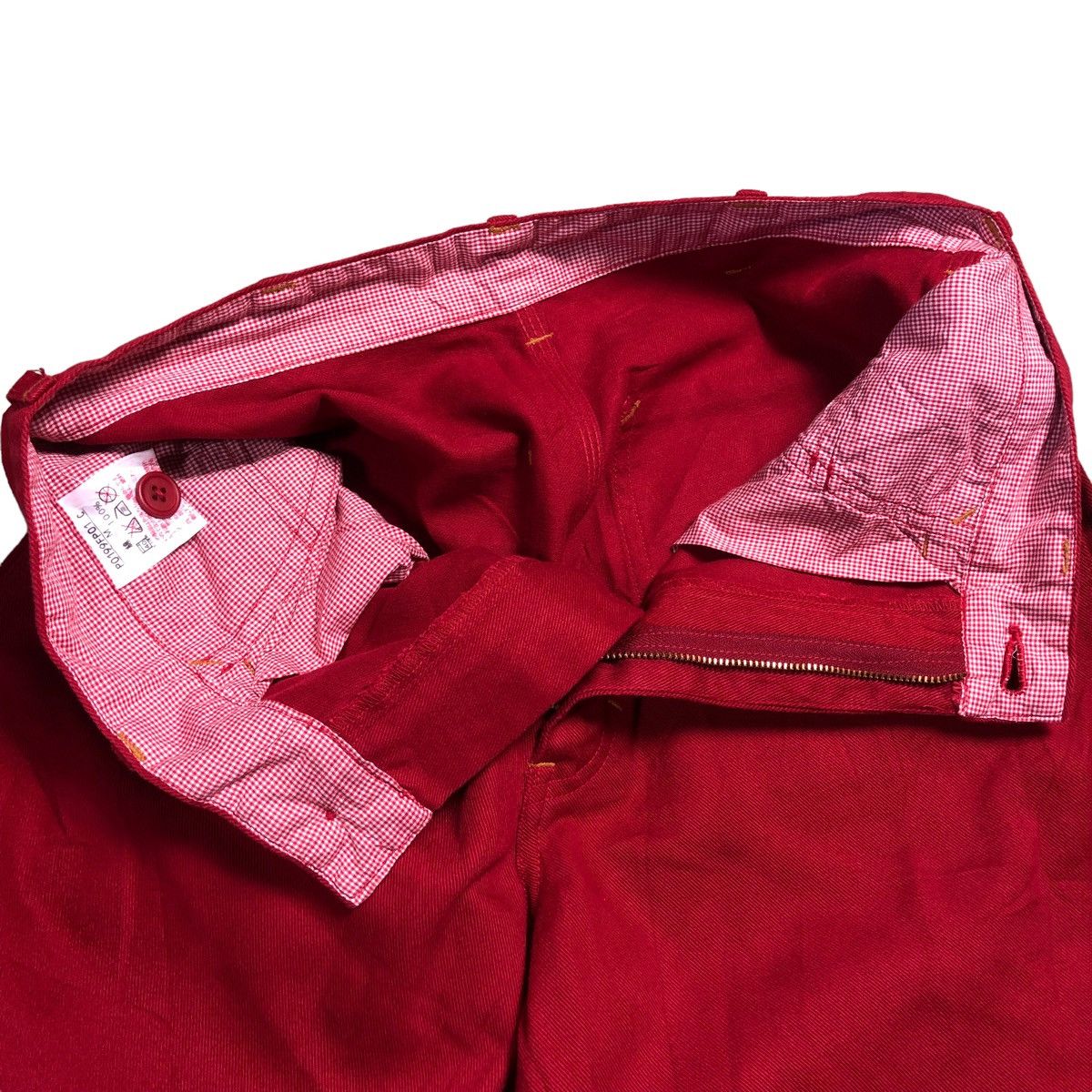 Japanese Brand × Pink House Pink House Red Carpenter Pant Cargo Bushpant Made In Japan Size US 29 - 15 Thumbnail