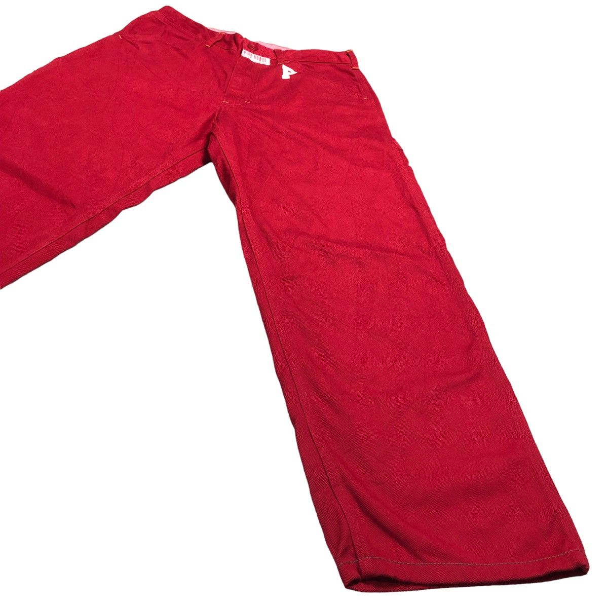 Japanese Brand × Pink House Pink House Red Carpenter Pant Cargo Bushpant Made In Japan Size US 29 - 6 Thumbnail