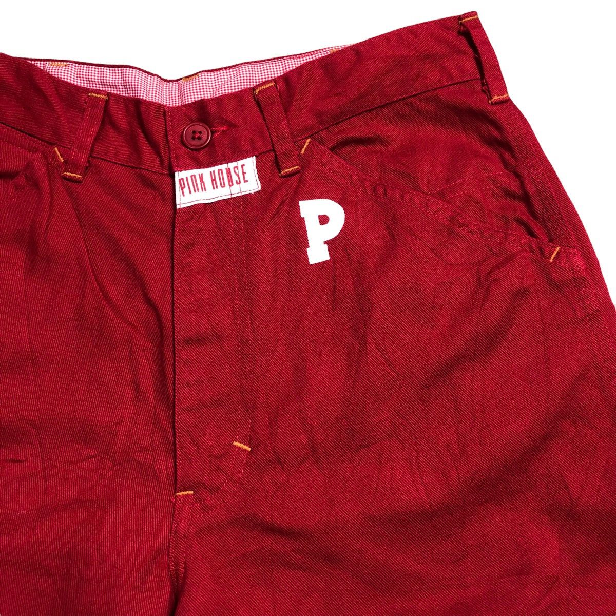Japanese Brand × Pink House Pink House Red Carpenter Pant Cargo Bushpant Made In Japan Size US 29 - 11 Thumbnail