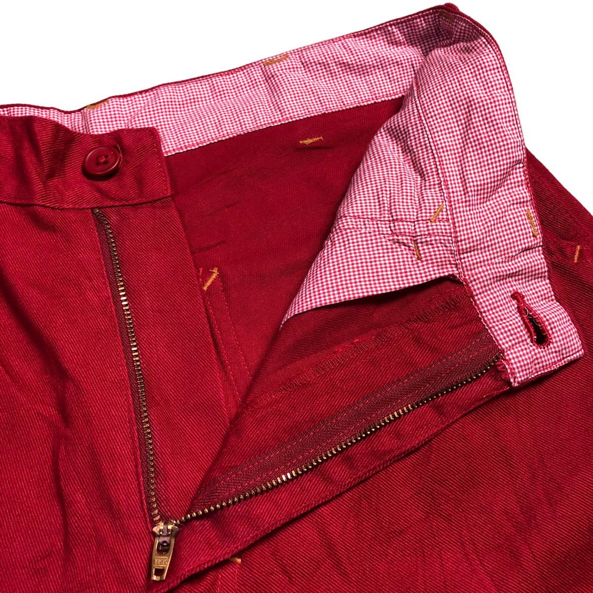 Japanese Brand × Pink House Pink House Red Carpenter Pant Cargo Bushpant Made In Japan Size US 29 - 14 Thumbnail