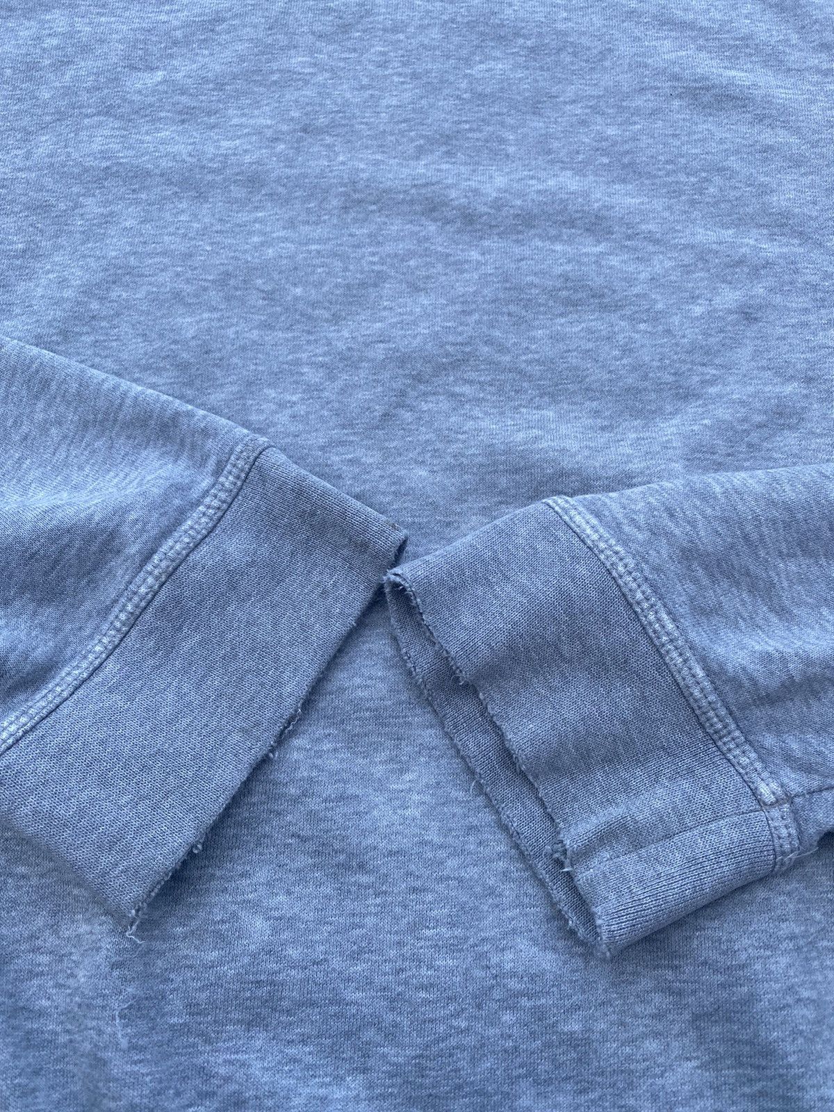 Nike Vintage Distressed Nike Center Swoosh Sweatshirt Oversized Size US XXL / EU 58 / 5 - 5 Thumbnail
