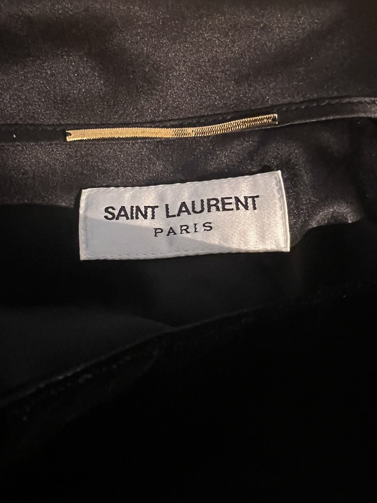 Saint Laurent Paris Fall 2017 runway black velvet dress Size XS / US 0-2 / IT 36-38 - 2 Thumbnail