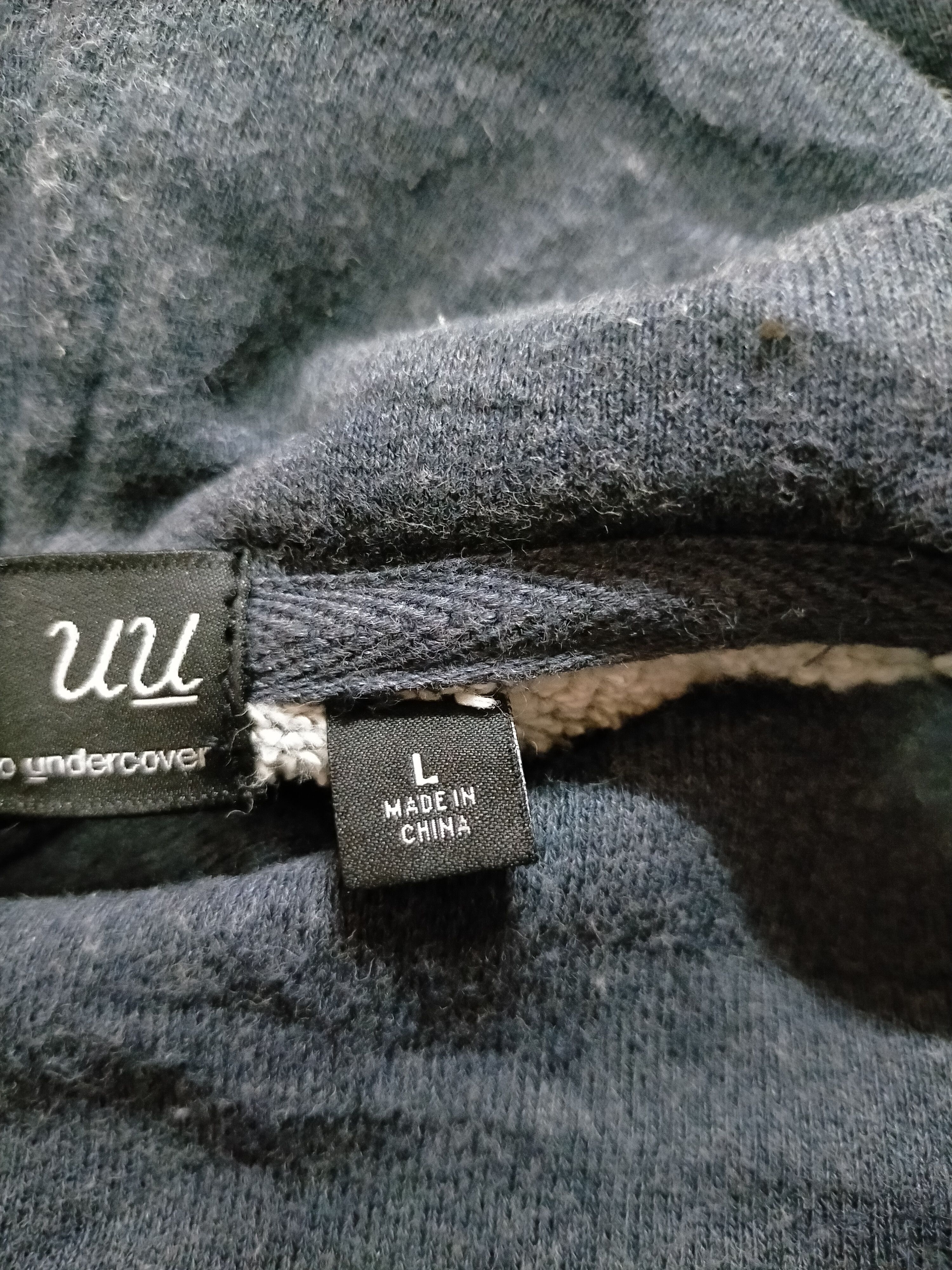 Undercover × Uniqlo Uniqlo Undercover Hoodie Zipped Sweatshirt Size US L / EU 52-54 / 3 - 10 Thumbnail