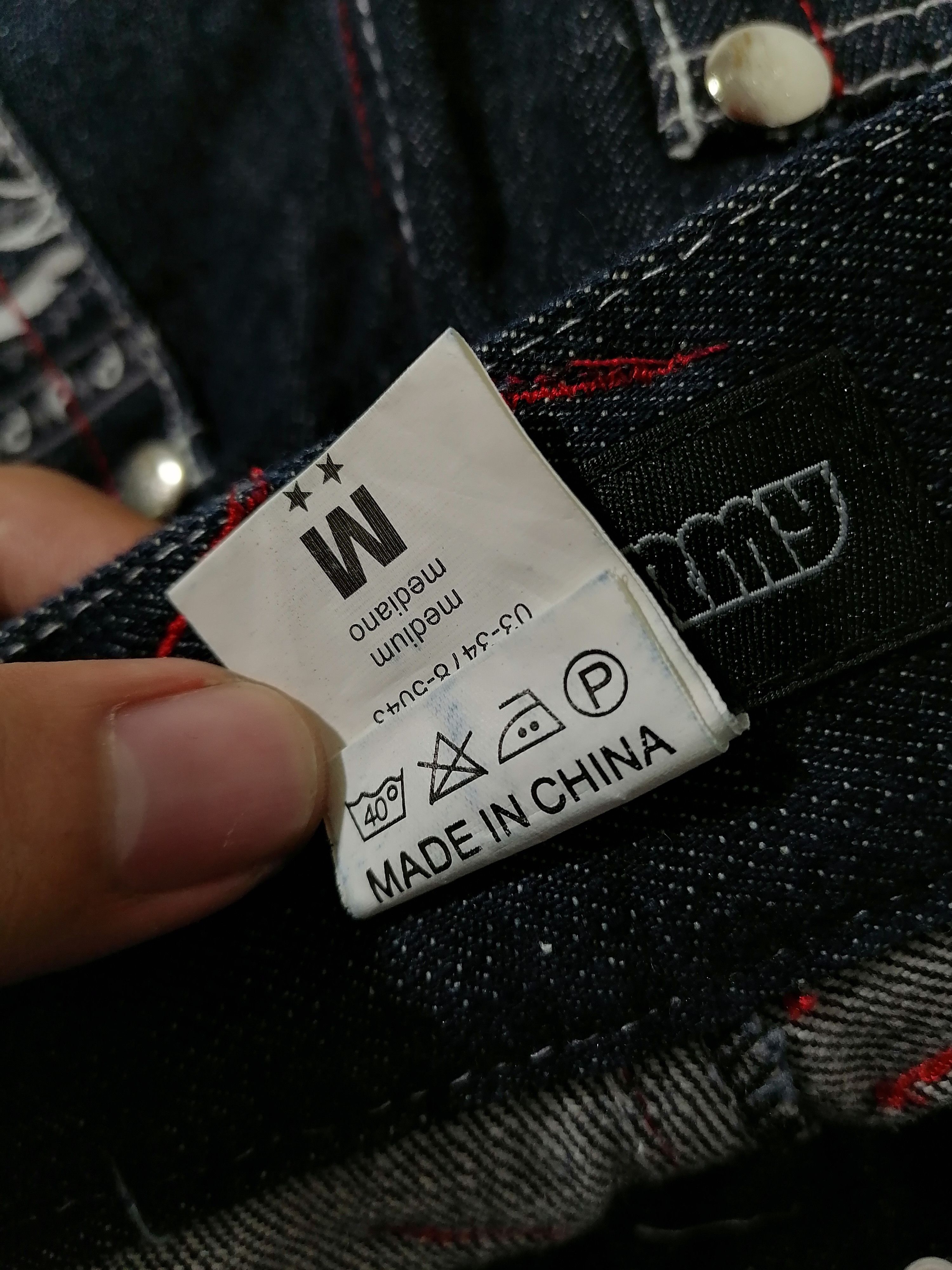 Japanese Brand × Octopus Octopus Army Nice Design Denim Jeans Size US 32 / EU 48 - 7 Thumbnail