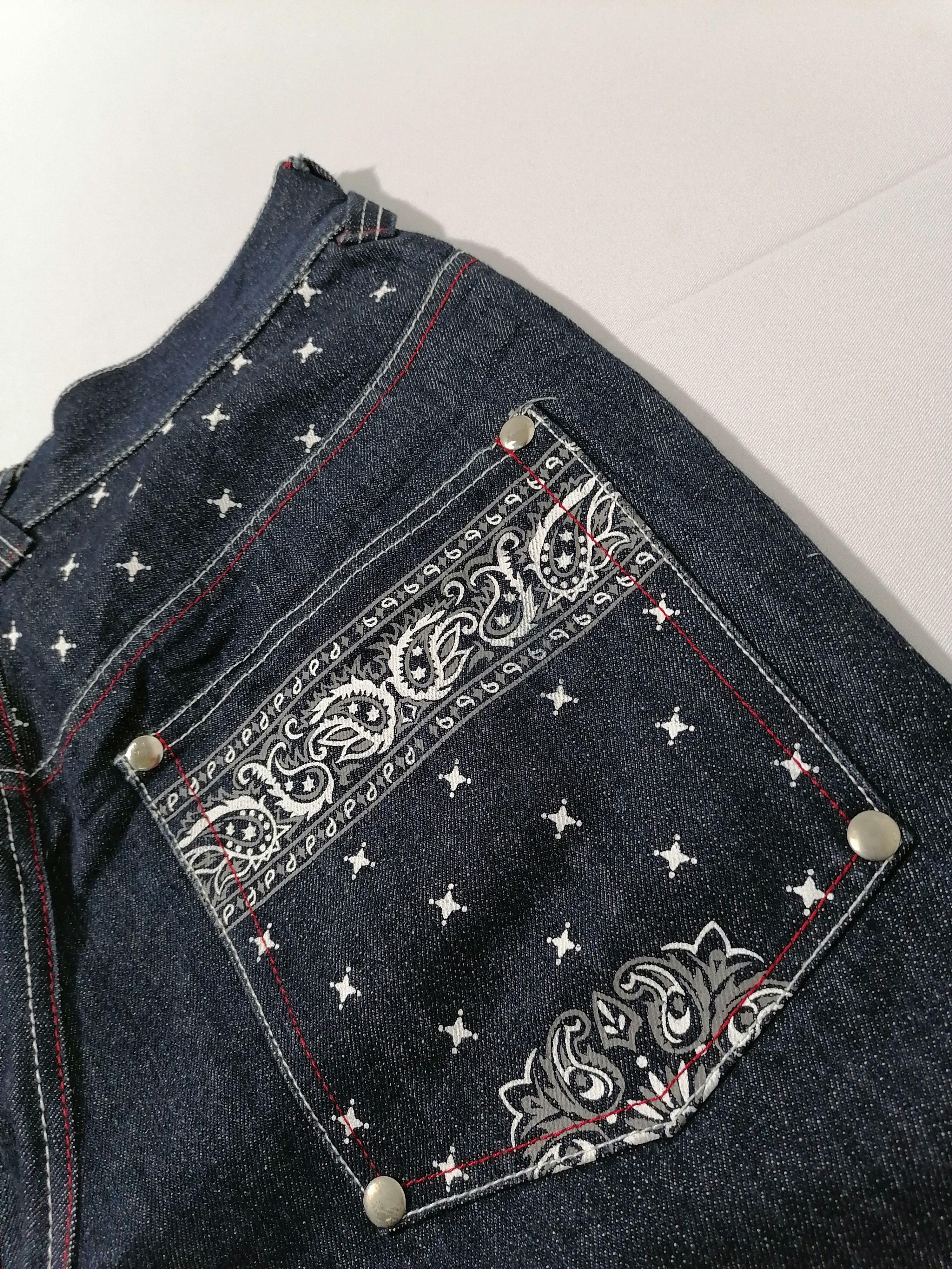 Japanese Brand × Octopus Octopus Army Nice Design Denim Jeans Size US 32 / EU 48 - 4 Thumbnail
