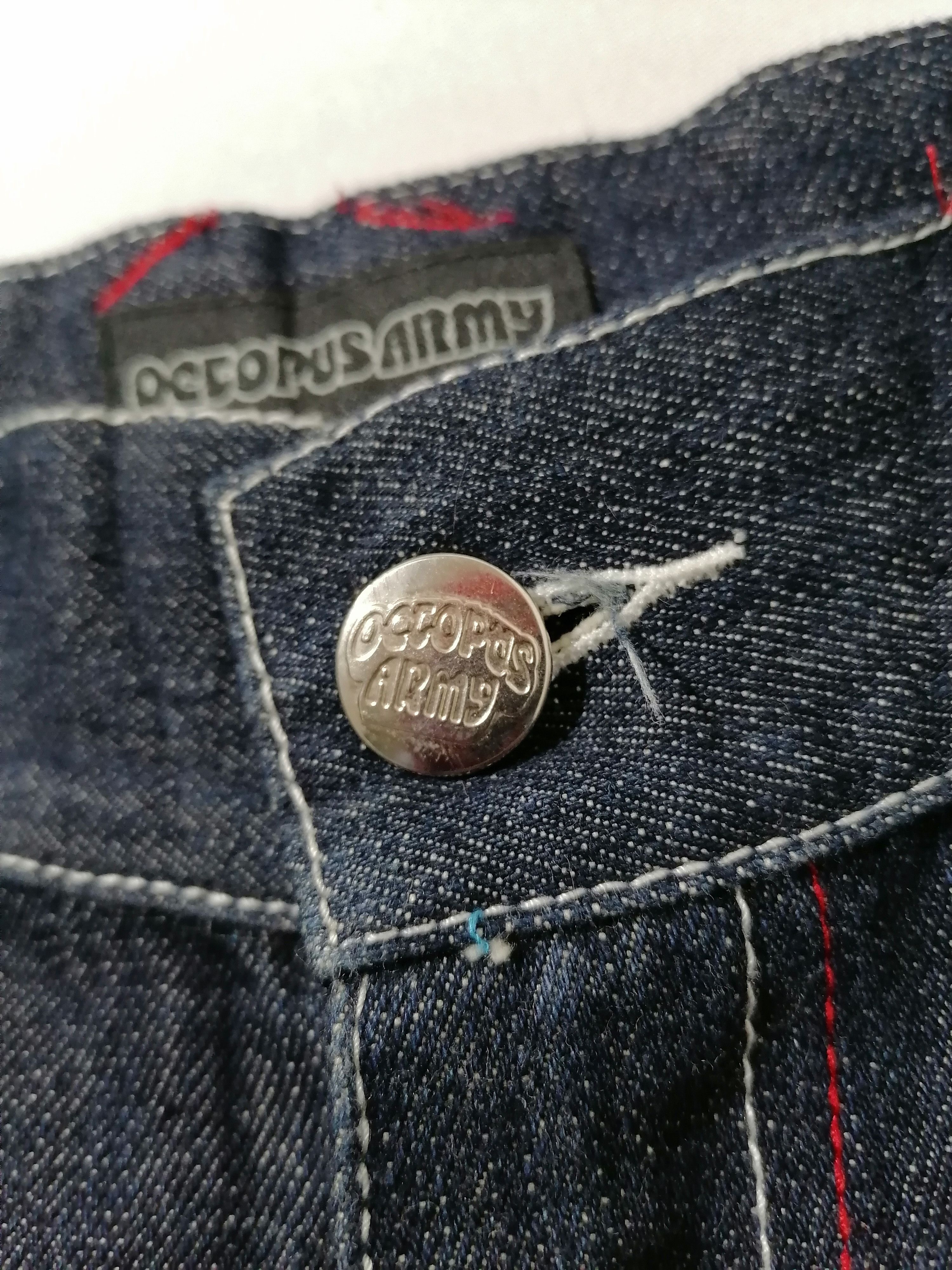 Japanese Brand × Octopus Octopus Army Nice Design Denim Jeans Size US 32 / EU 48 - 8 Thumbnail