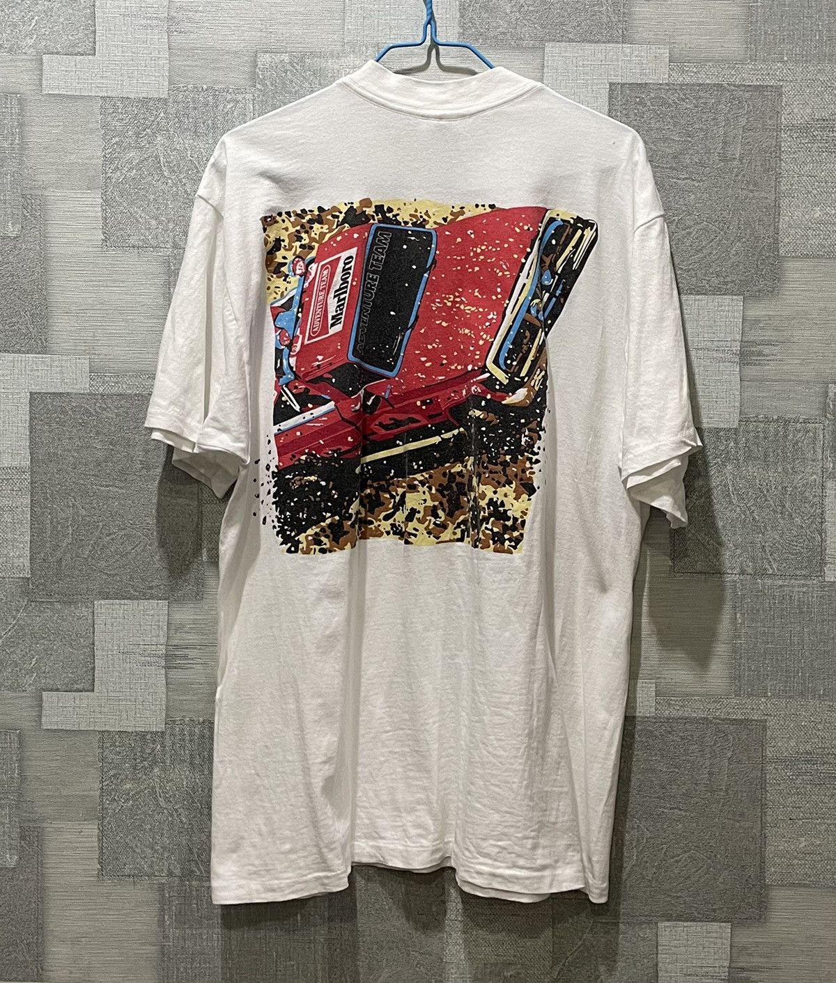 Marlboro × Vintage vintage tee Marlboro Adventure Team Z -2 Size US XL / EU 56 / 4 - 1 Thumbnail