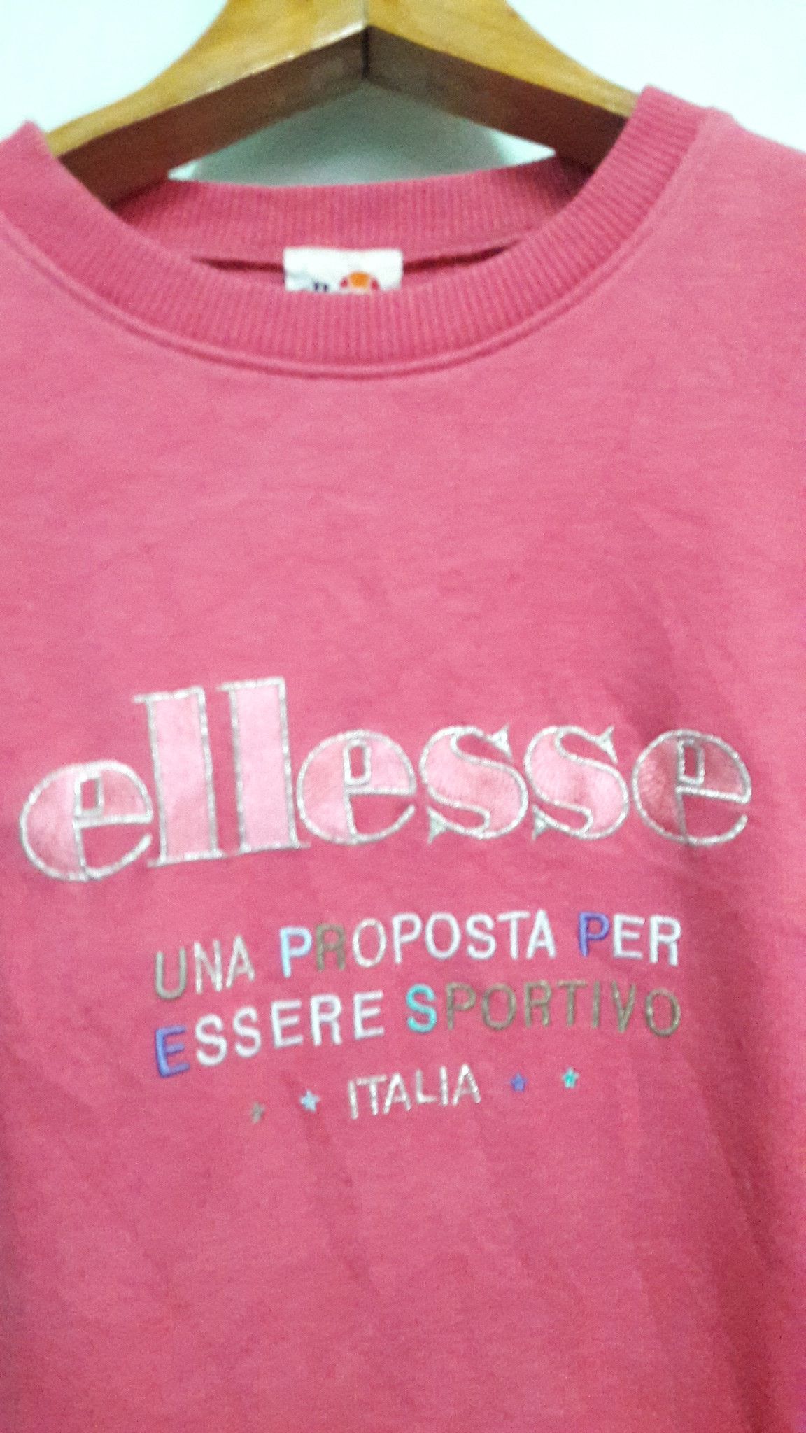 Ellesse Vintage Ellesse sweatshirt embroidery spell out Size US M / EU 48-50 / 2 - 4 Thumbnail