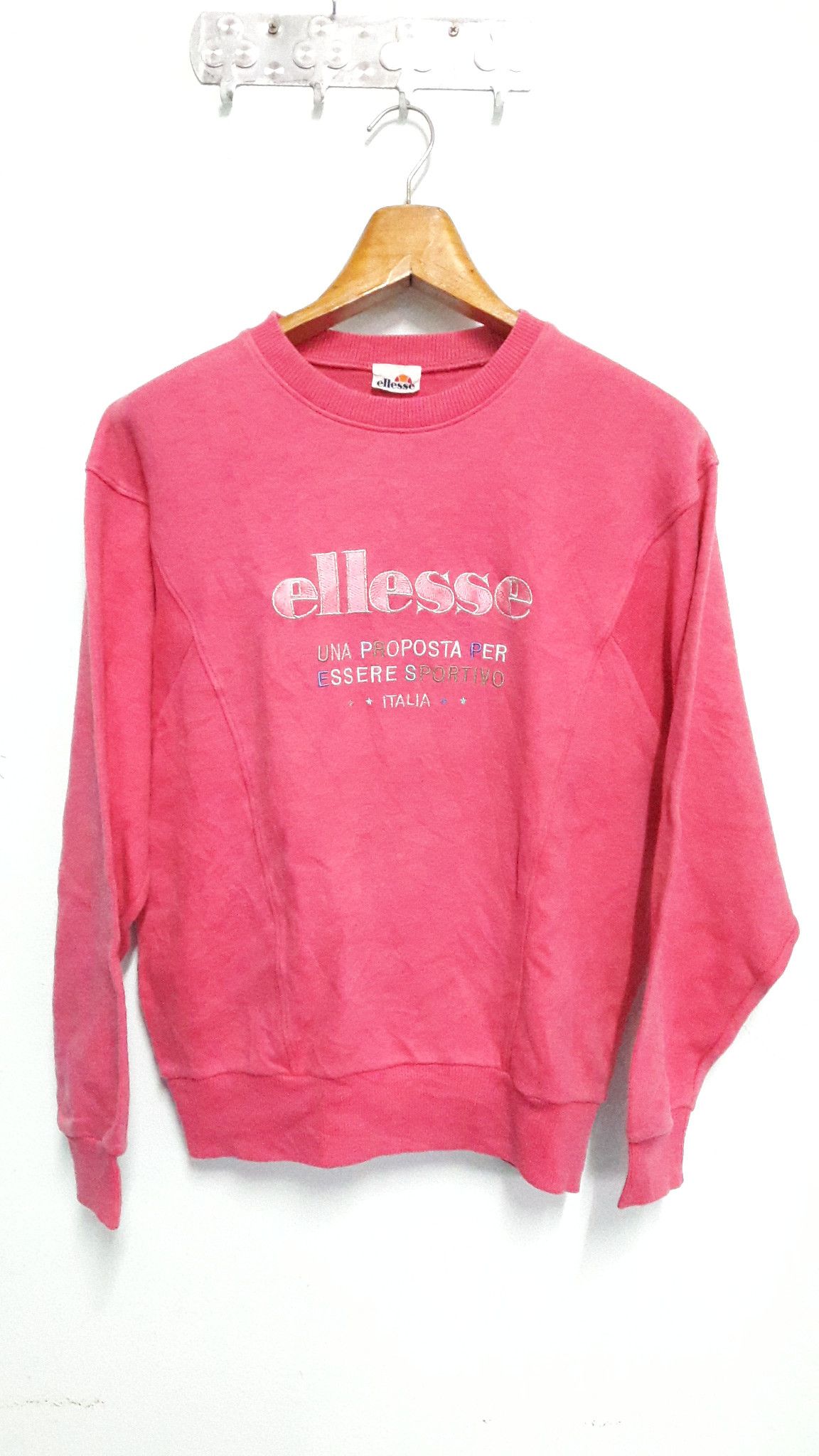 Ellesse Vintage Ellesse sweatshirt embroidery spell out Size US M / EU 48-50 / 2 - 1 Thumbnail