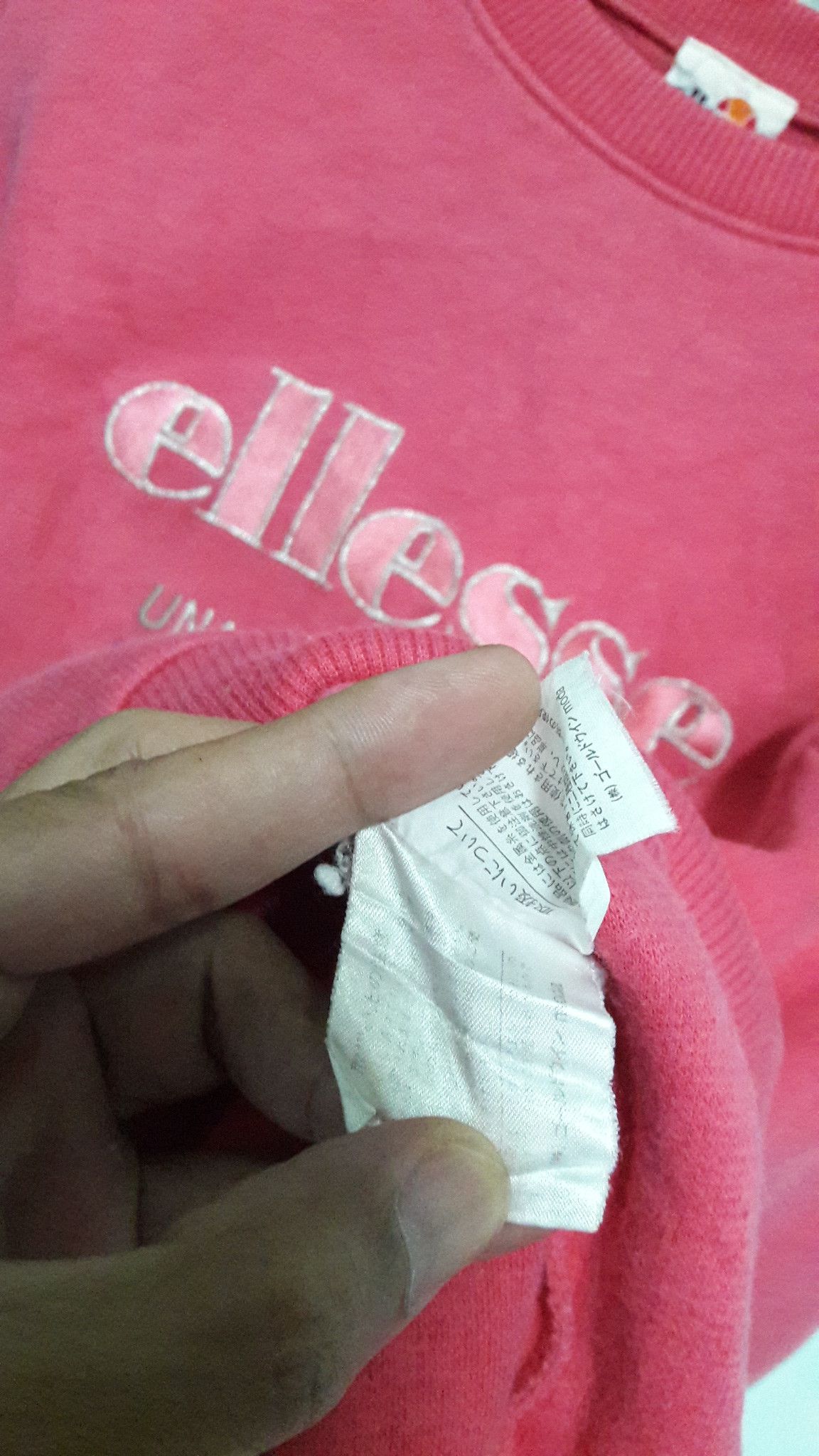 Ellesse Vintage Ellesse sweatshirt embroidery spell out Size US M / EU 48-50 / 2 - 5 Thumbnail