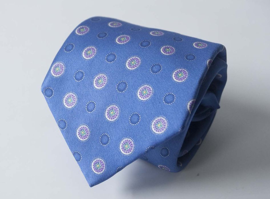 brioni blue tie