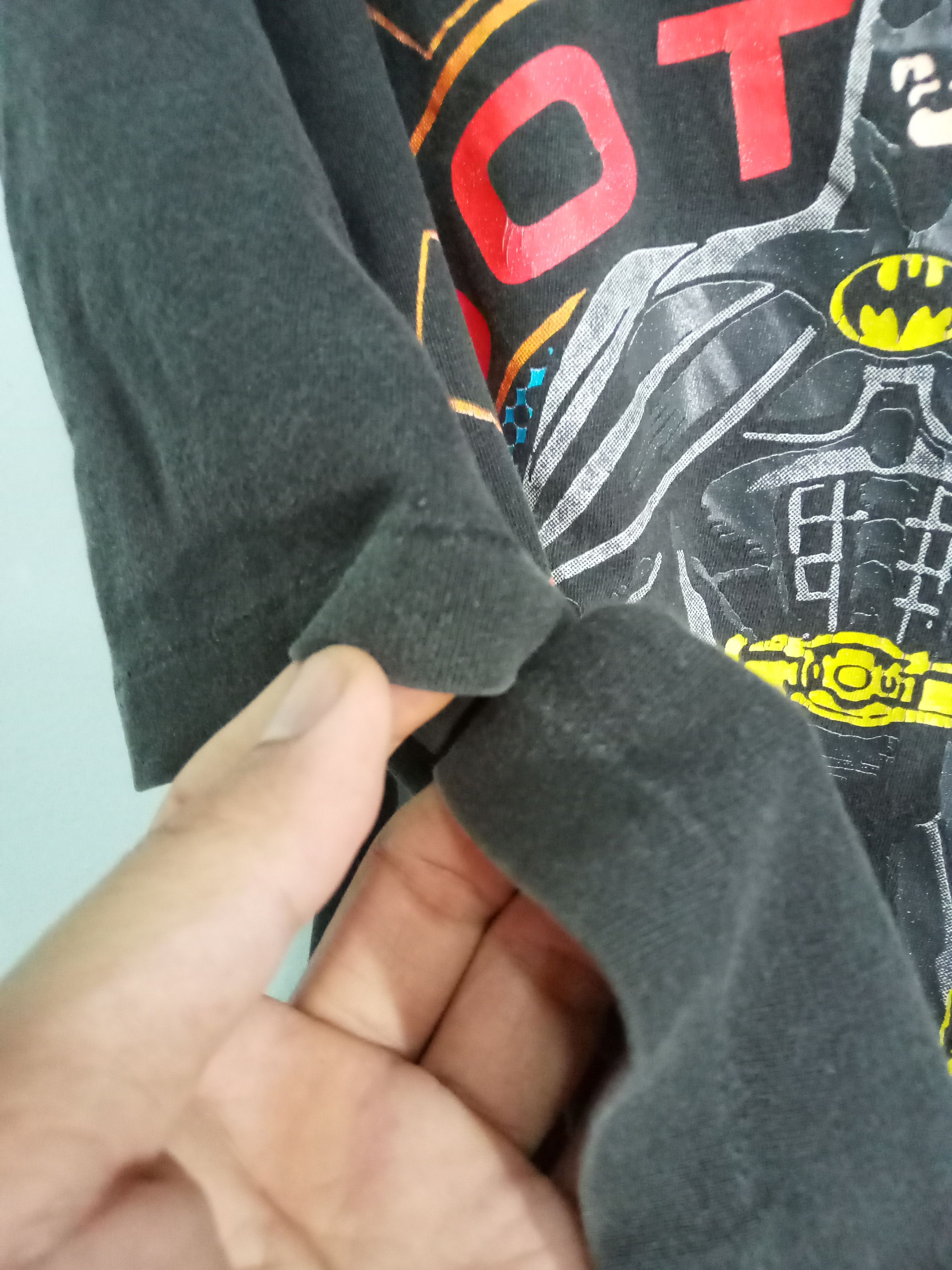 DC Comics Vintage Batman Gotham 1992 Single Stitch 90s Dc Comic Size US L / EU 52-54 / 3 - 5 Thumbnail