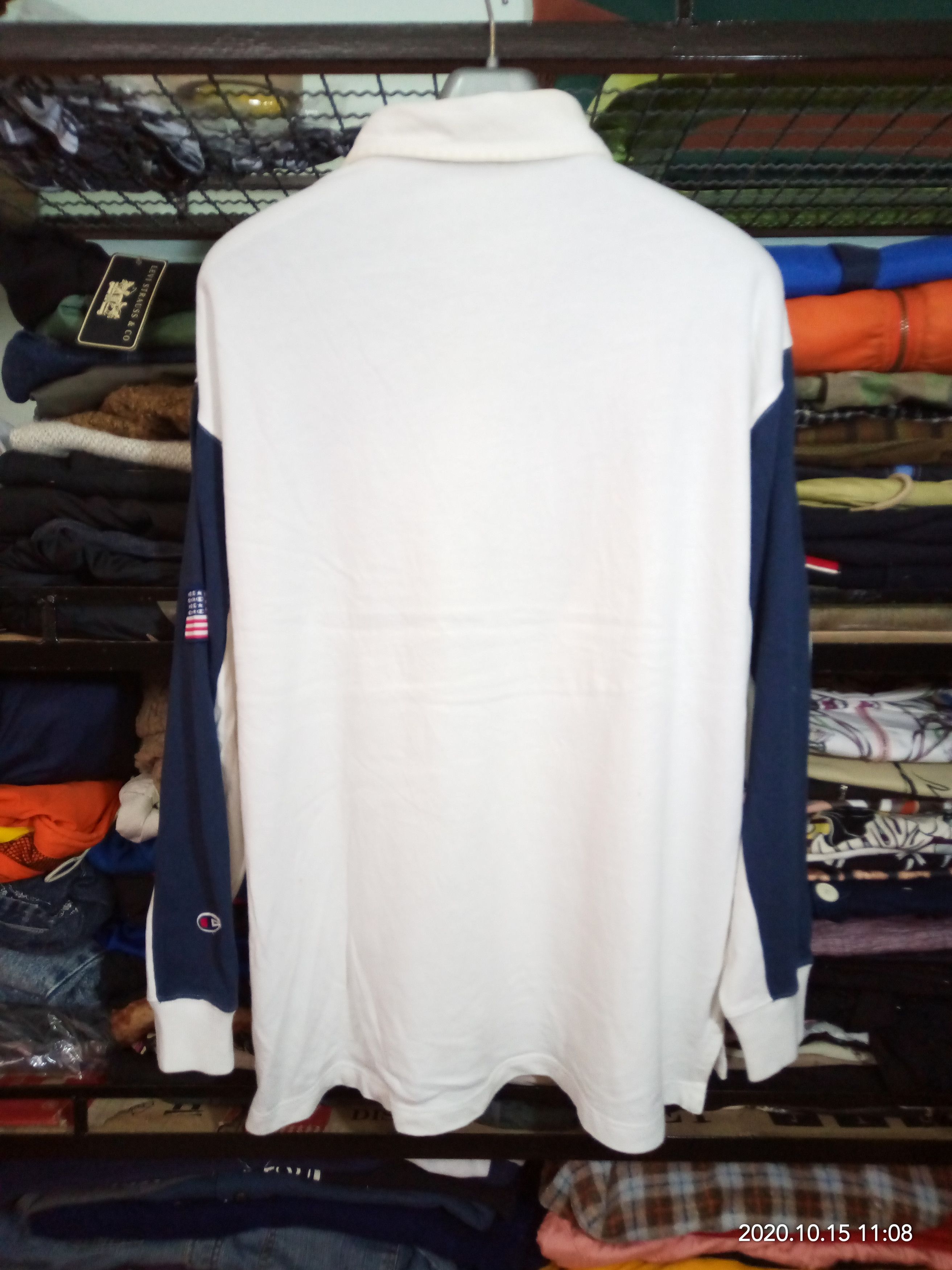 Champion Vintage 90s Champion USA Rugby Shirts Dope Streetwear Size US M / EU 48-50 / 2 - 6 Thumbnail