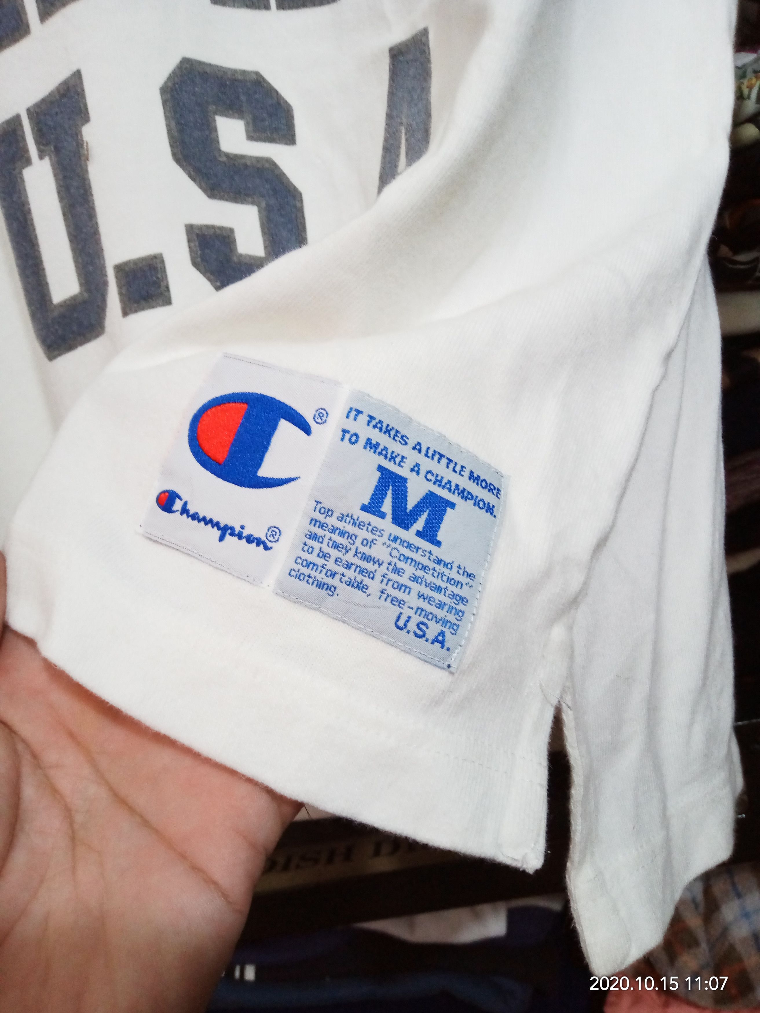 Champion Vintage 90s Champion USA Rugby Shirts Dope Streetwear Size US M / EU 48-50 / 2 - 4 Thumbnail