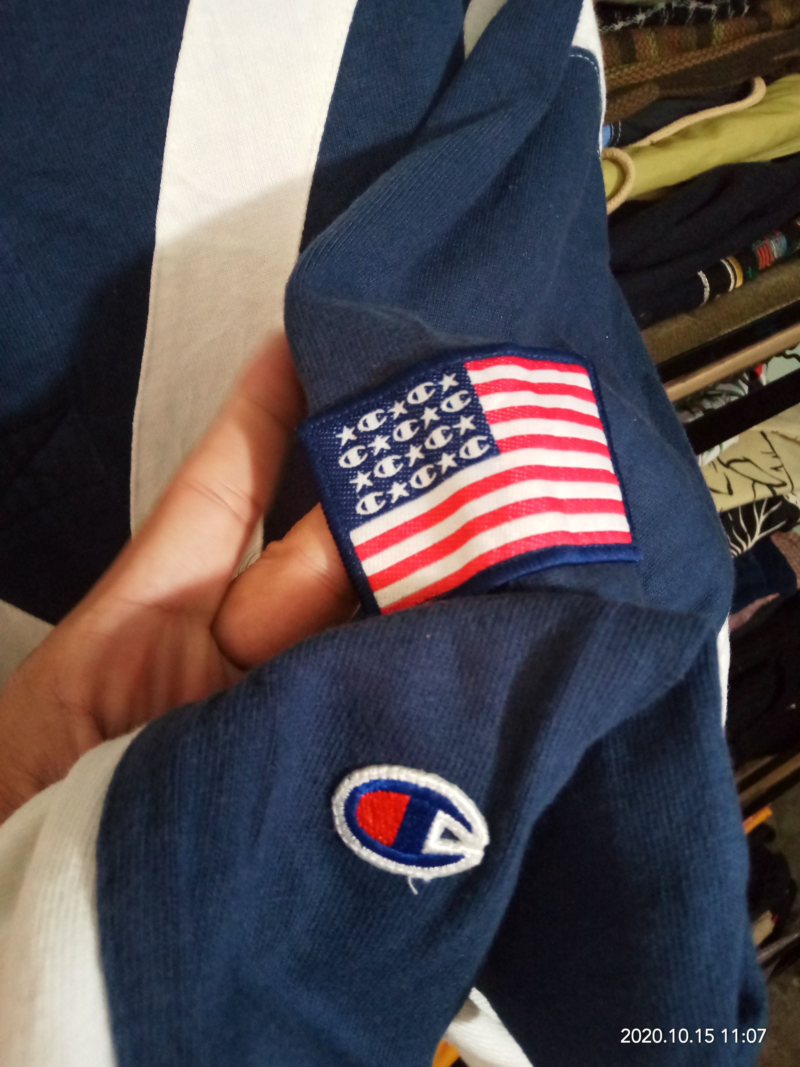 Champion Vintage 90s Champion USA Rugby Shirts Dope Streetwear Size US M / EU 48-50 / 2 - 5 Thumbnail