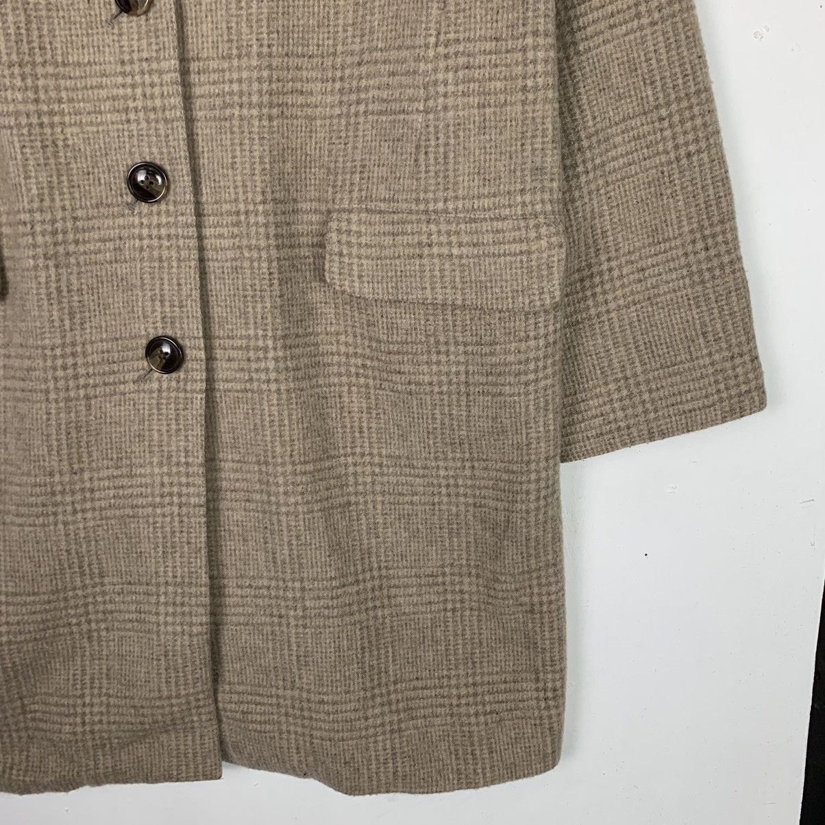 Golden Bear × Vintage 🔥Vintage Golden Bear Checkered Long Coat Size US L / EU 52-54 / 3 - 6 Thumbnail