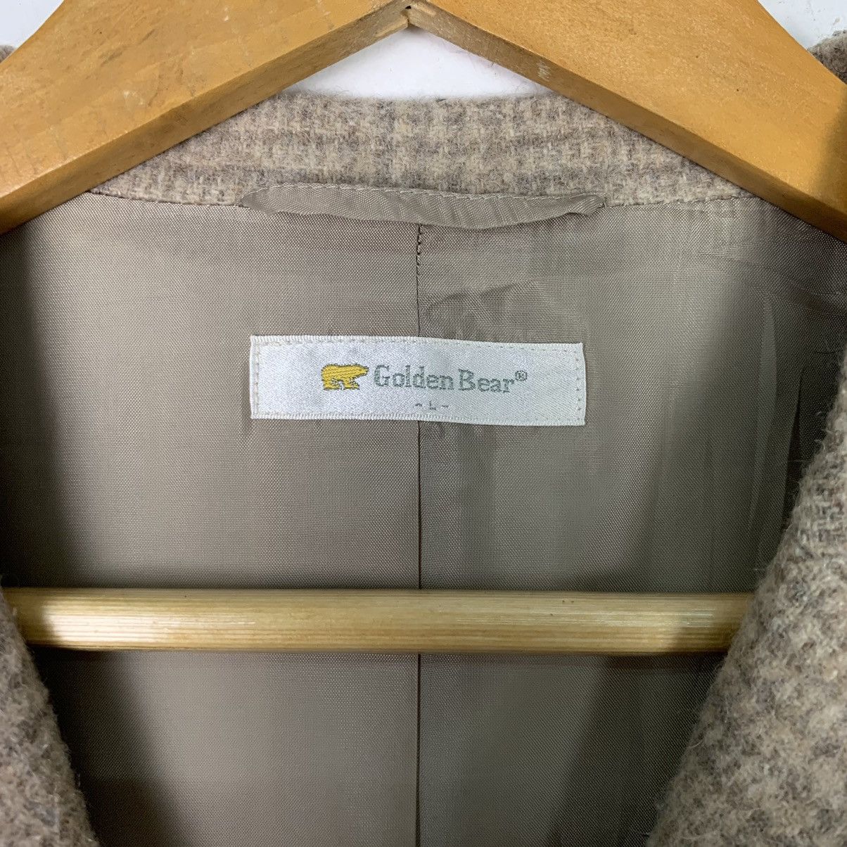 Golden Bear × Vintage 🔥Vintage Golden Bear Checkered Long Coat Size US L / EU 52-54 / 3 - 8 Thumbnail