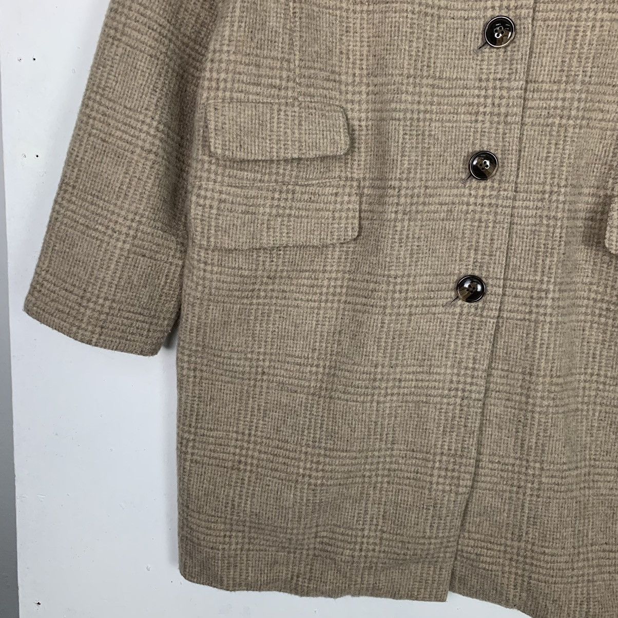 Golden Bear × Vintage 🔥Vintage Golden Bear Checkered Long Coat Size US L / EU 52-54 / 3 - 4 Thumbnail