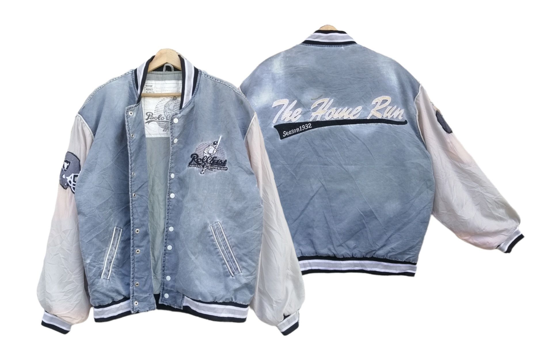MLB Vintage MLB Paolo Cesare Baseball Varsity Jacket Size US L / EU 52-54 / 3 - 1 Thumbnail