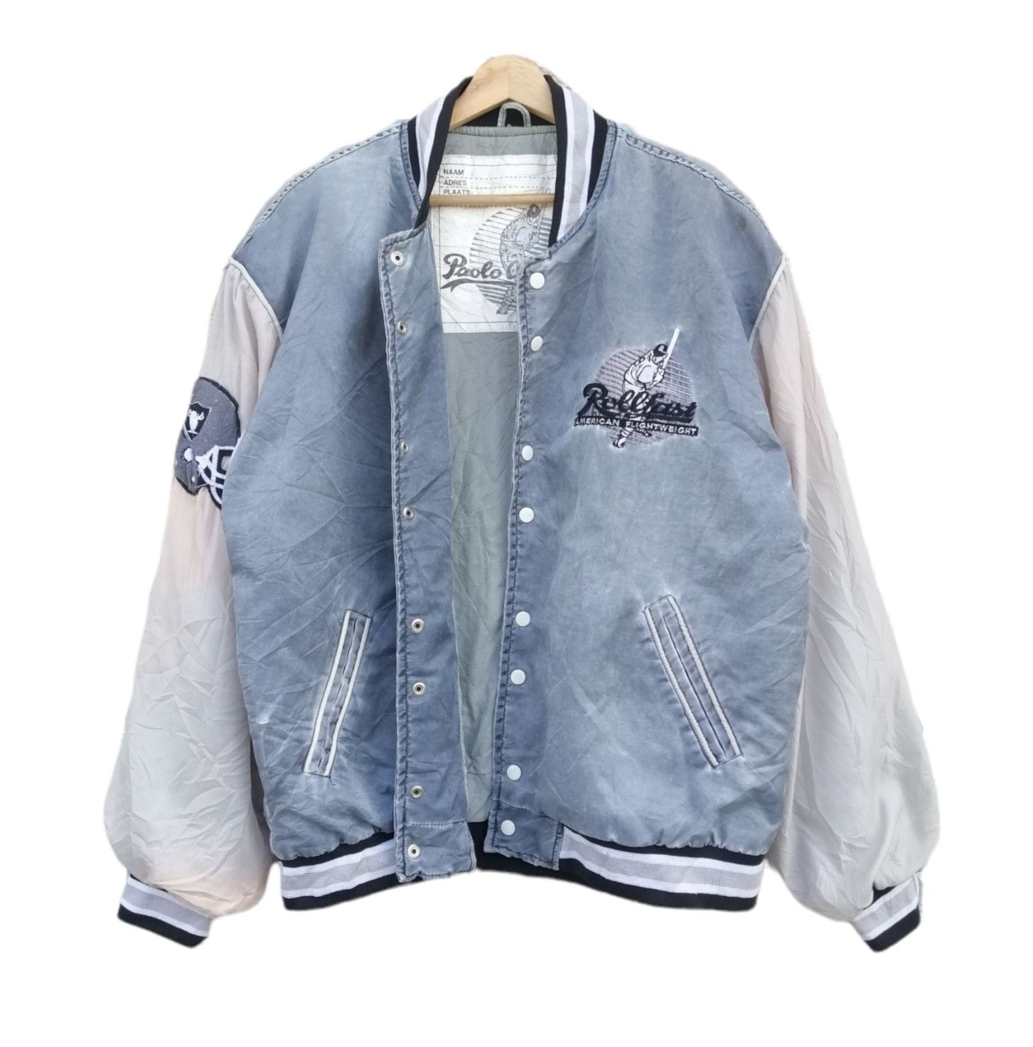 MLB Vintage MLB Paolo Cesare Baseball Varsity Jacket Size US L / EU 52-54 / 3 - 20 Thumbnail