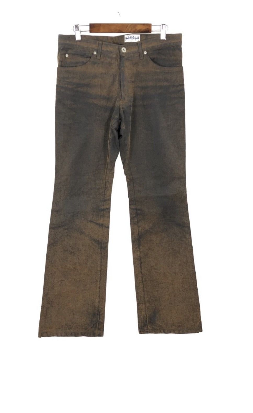 Japanese Brand Rusty Flare Mud Washed Denim Morgan Homme Japan Size US 32 / EU 48 - 1 Thumbnail